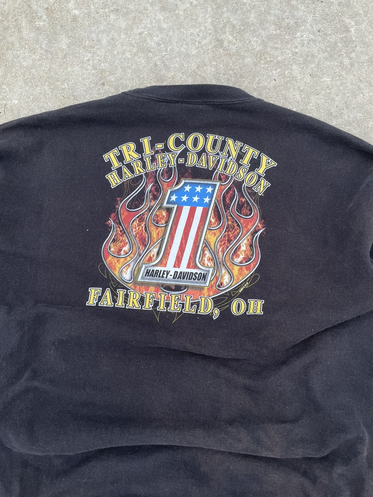Harley Davidson × Vintage Harley Davidson sweatshirt Size US L / EU 52-54 / 3 - 4 Thumbnail