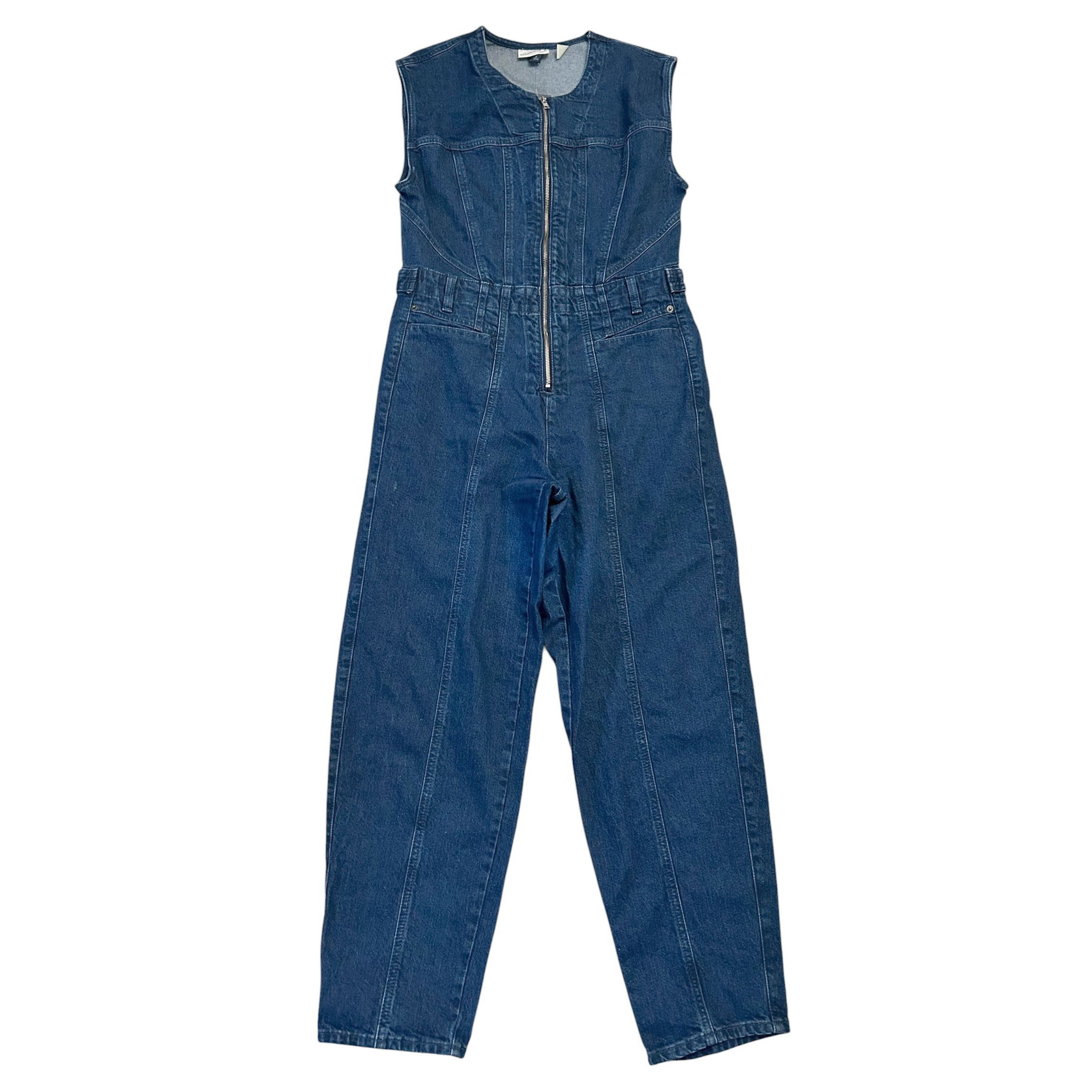 Other Universal Thread Women's Size 8 Tailored Denim Jean Jumpsuit Size 30" / US 8 / IT 44 - 1 Thumbnail