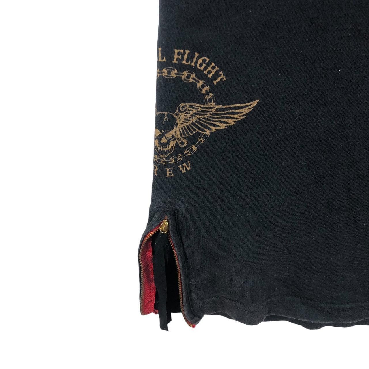 Other SKULL FLIGHT MOTORCYCLE Hell Wheels Tee Shirt Top Ride Size S / US 4 / IT 40 - 8 Thumbnail