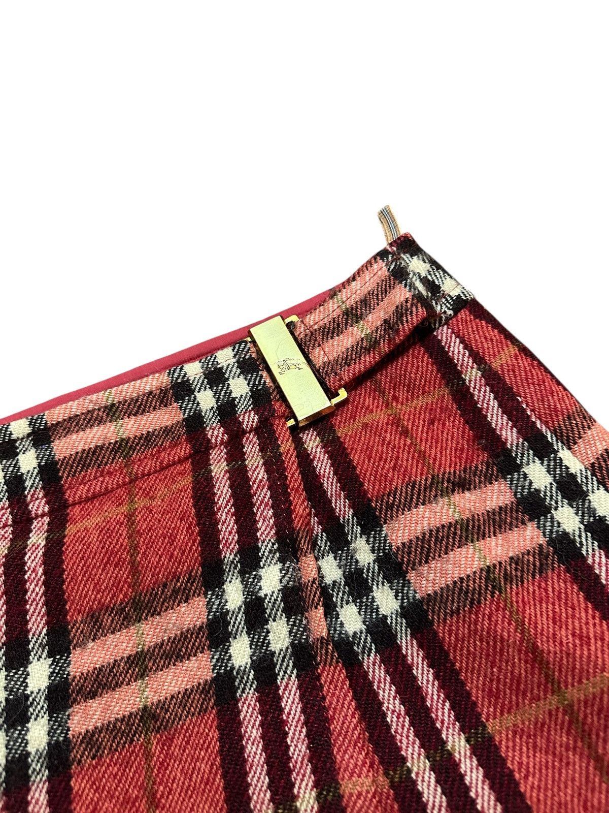 Burberry Burberry Mini Skirts Wool Size 38" / US 16 / IT 52 - 2 Thumbnail