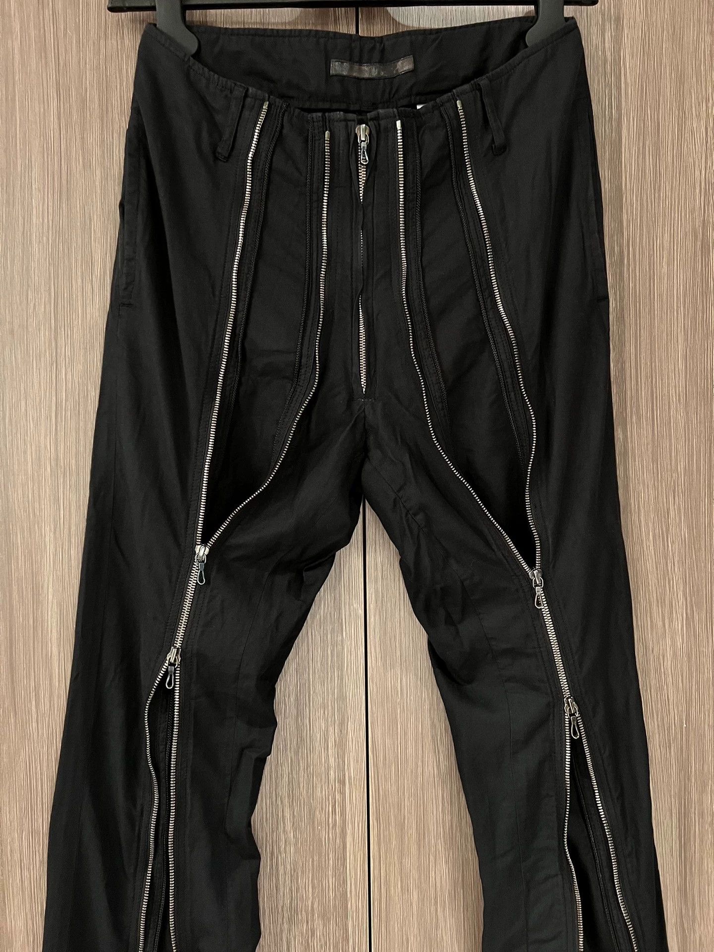 Julius Julius 7 Extra Long Zipper Casual Pants, Size US 27 - 6 Thumbnail