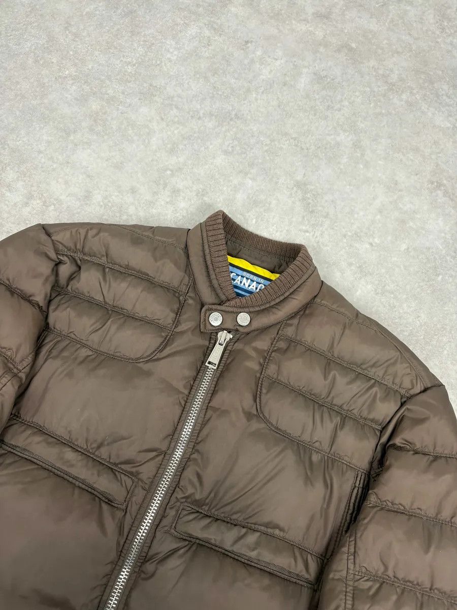 Dsquared2 AW2010 Dsquared2 Brown Biker Puffer Jacket Size US M / EU 48-50 / 2 - 5 Thumbnail