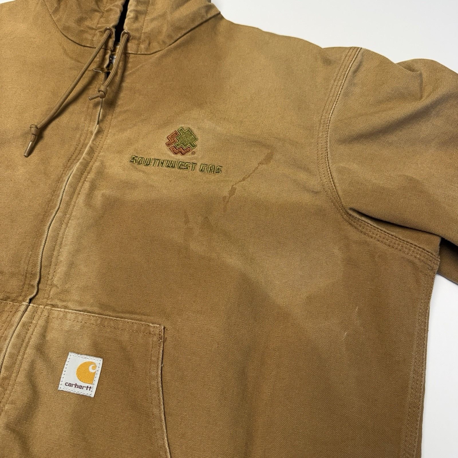 Carhartt Vintage Carhartt J131 Jacket Mens XL Brown Thermal Lined Wor Size US XL / EU 56 / 4 - 6 Thumbnail