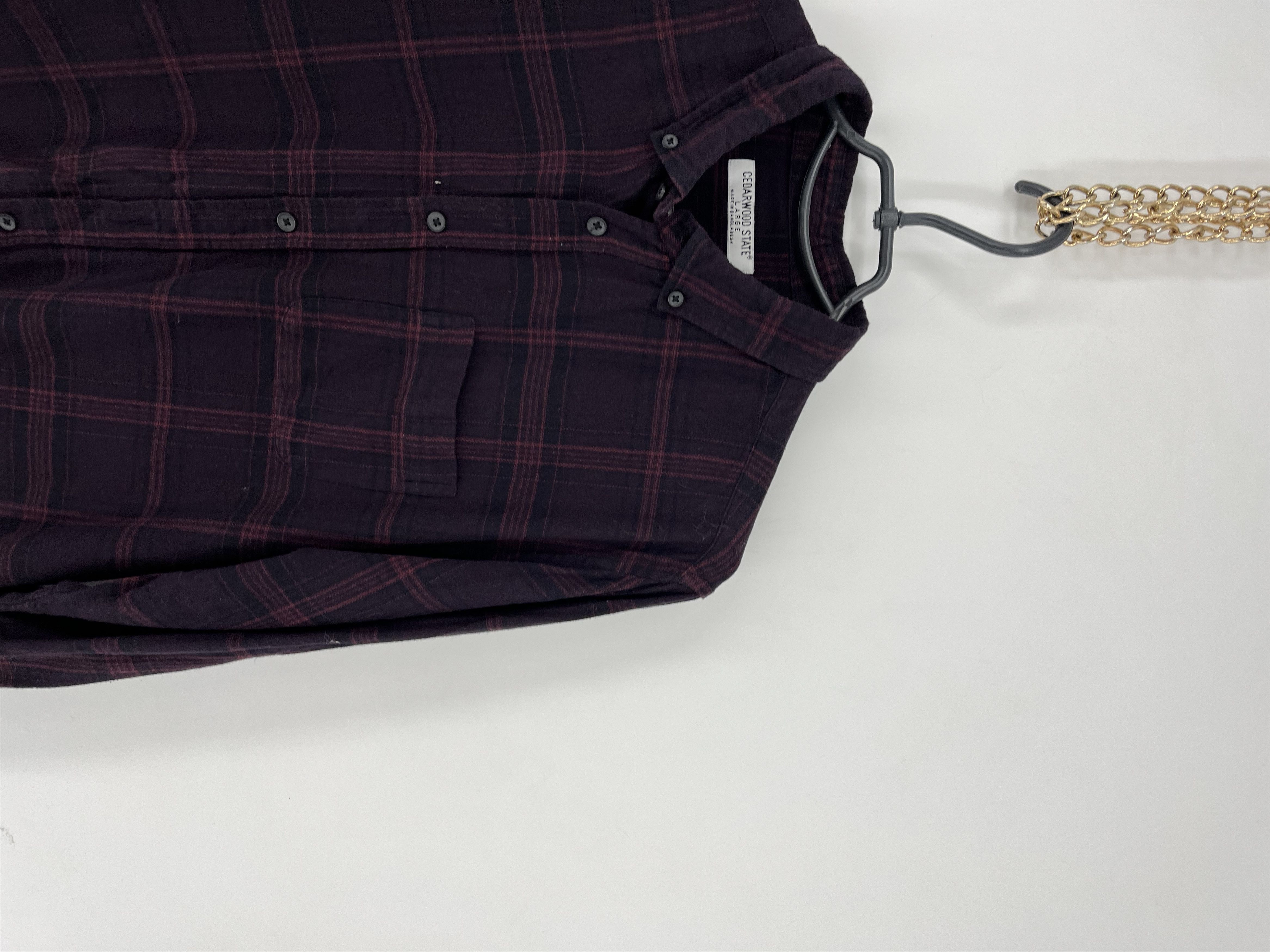Flannel × Vintage Vintage Y2K Flannel Shirt Travis Scott style Size US L / EU 52-54 / 3 - 5 Thumbnail