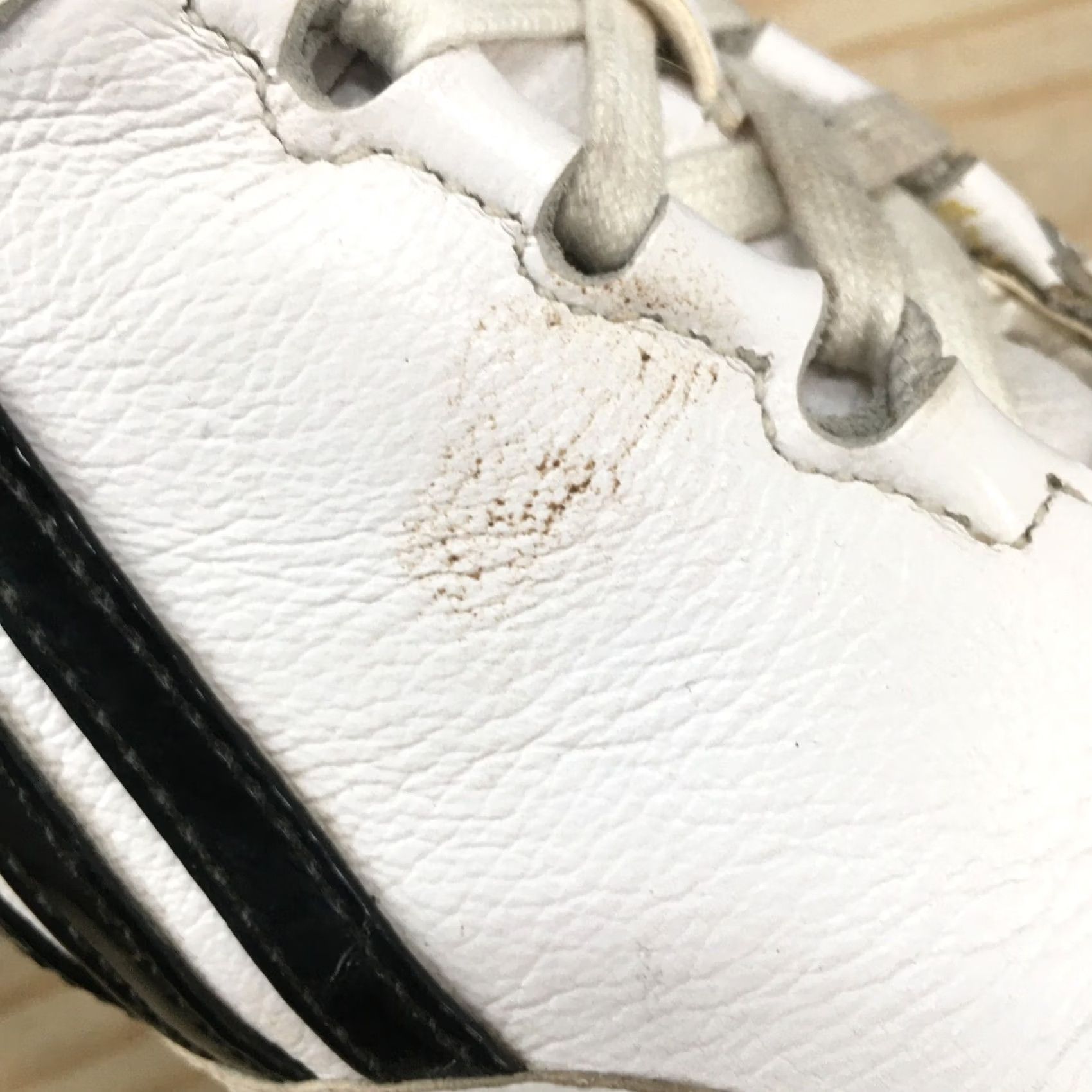 Adidas Adidas Golf Cleats Mens 7.5 White Black Stripe Driver Prima Soft Spike 737819 Size US 8 / EU 41 - 3 Thumbnail