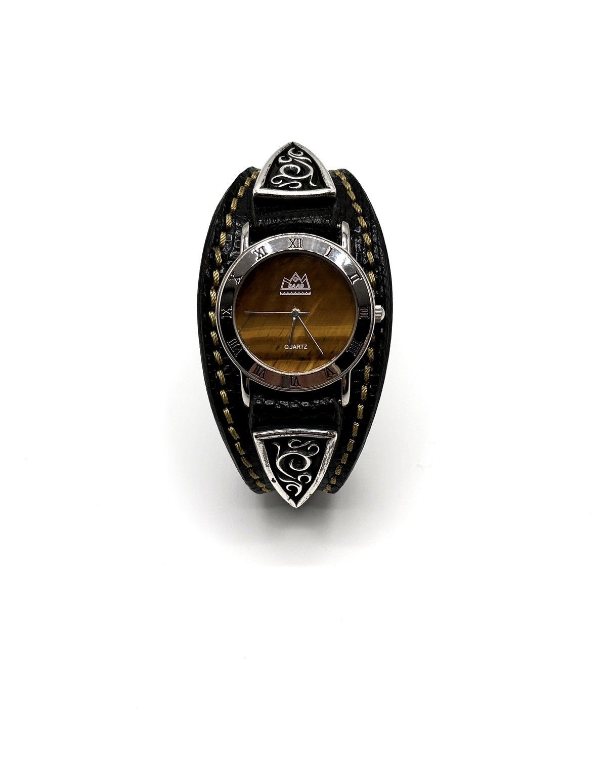 SAAD .925 Silver Tiger’s Eye Wrist Watch