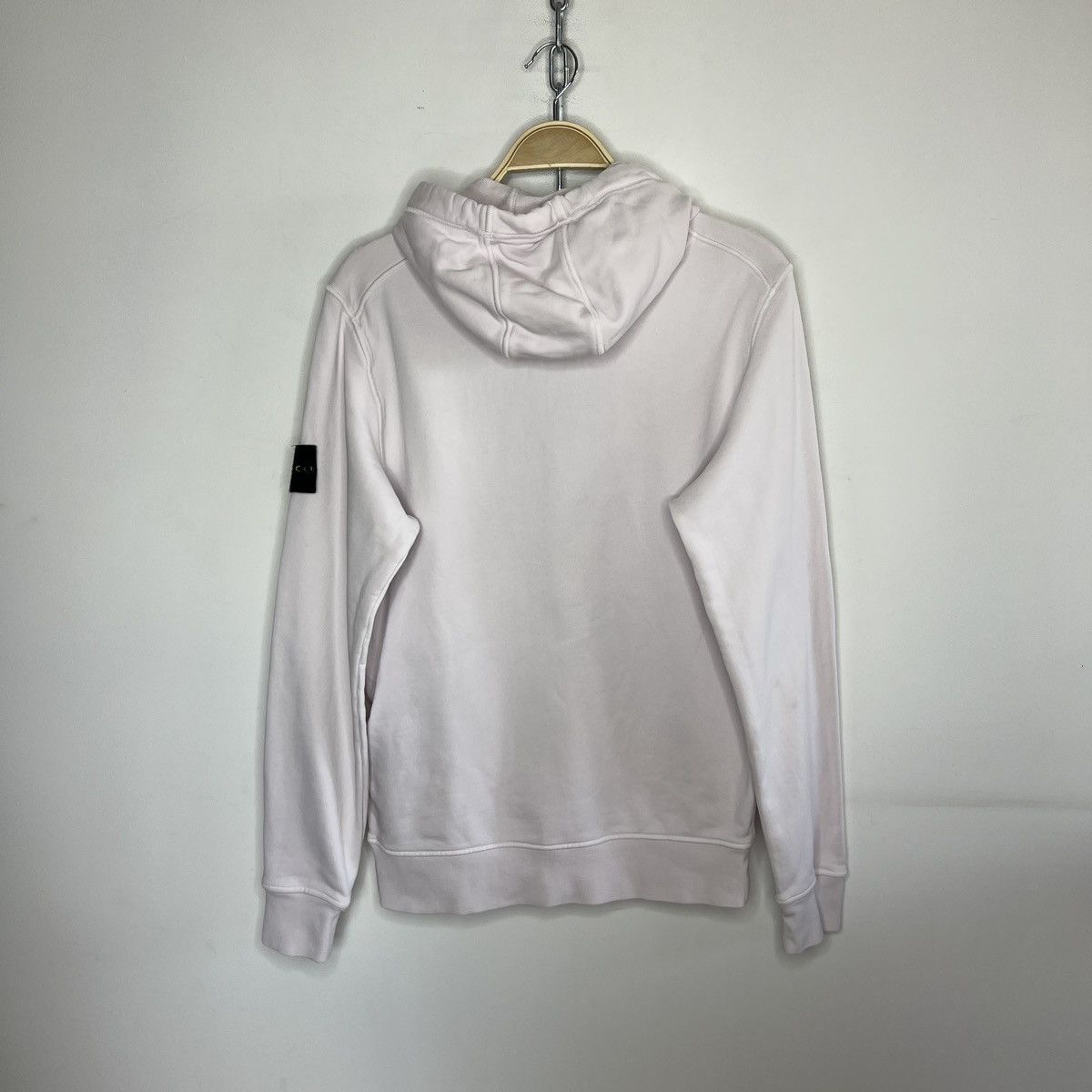 Stone Island Stone Island Hoodie Sweatshirt Hooded Light Pink Patch Logo Size US M / EU 48-50 / 2 - 8 Thumbnail