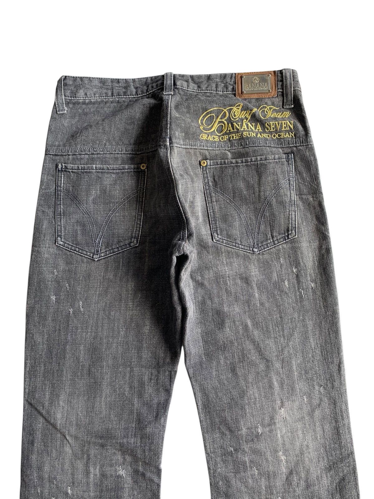 Kapital BANANA SEVEN SURF CITY STREETWEAR DENIM Size US 33 - 7 Thumbnail