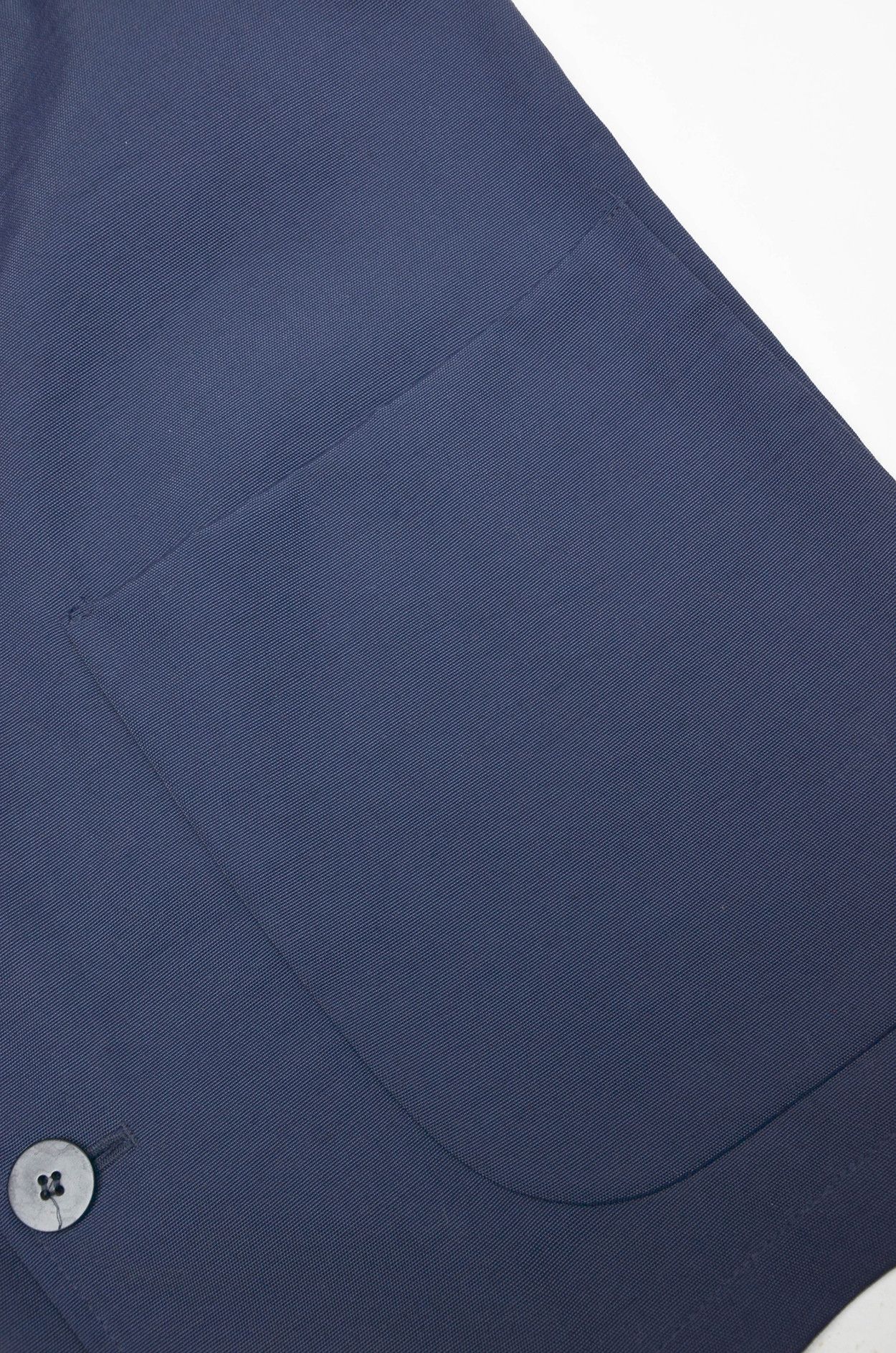 Canali Canali Navy Blue Cotton-Blend Chore Jacket size 50 Size US M / EU 48-50 / 2 - 5 Thumbnail