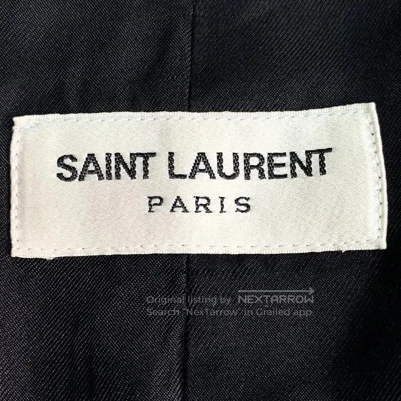 Yves Saint Laurent Saint Laurent Black Wool Women's Jacket . Size XS / US 0-2 / IT 36-38 - 5 Thumbnail