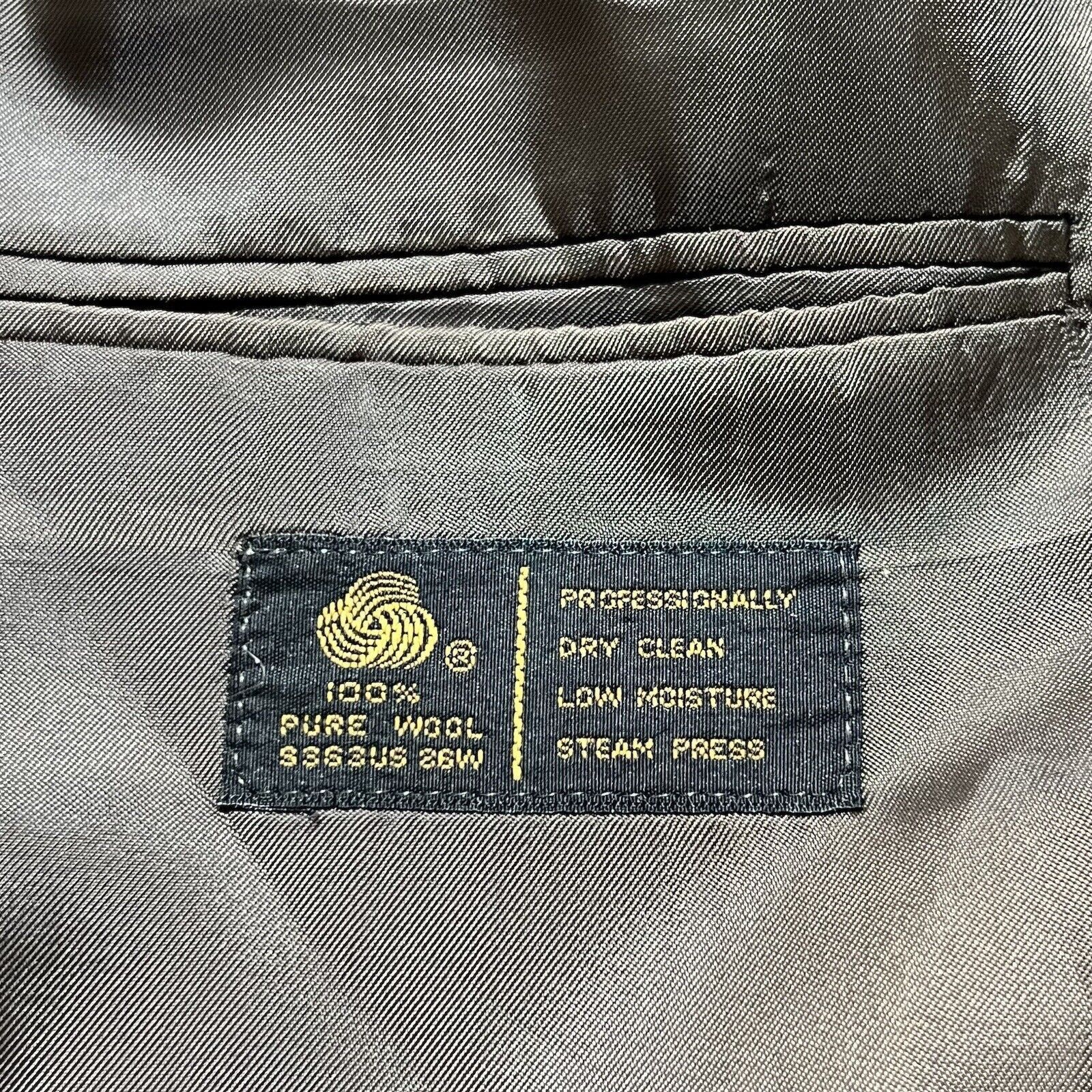 Joseph & Feiss Joseph & Feiss 50R Wool Suit Jacket Brown Beige Sport Coat Size 50R - 8 Thumbnail