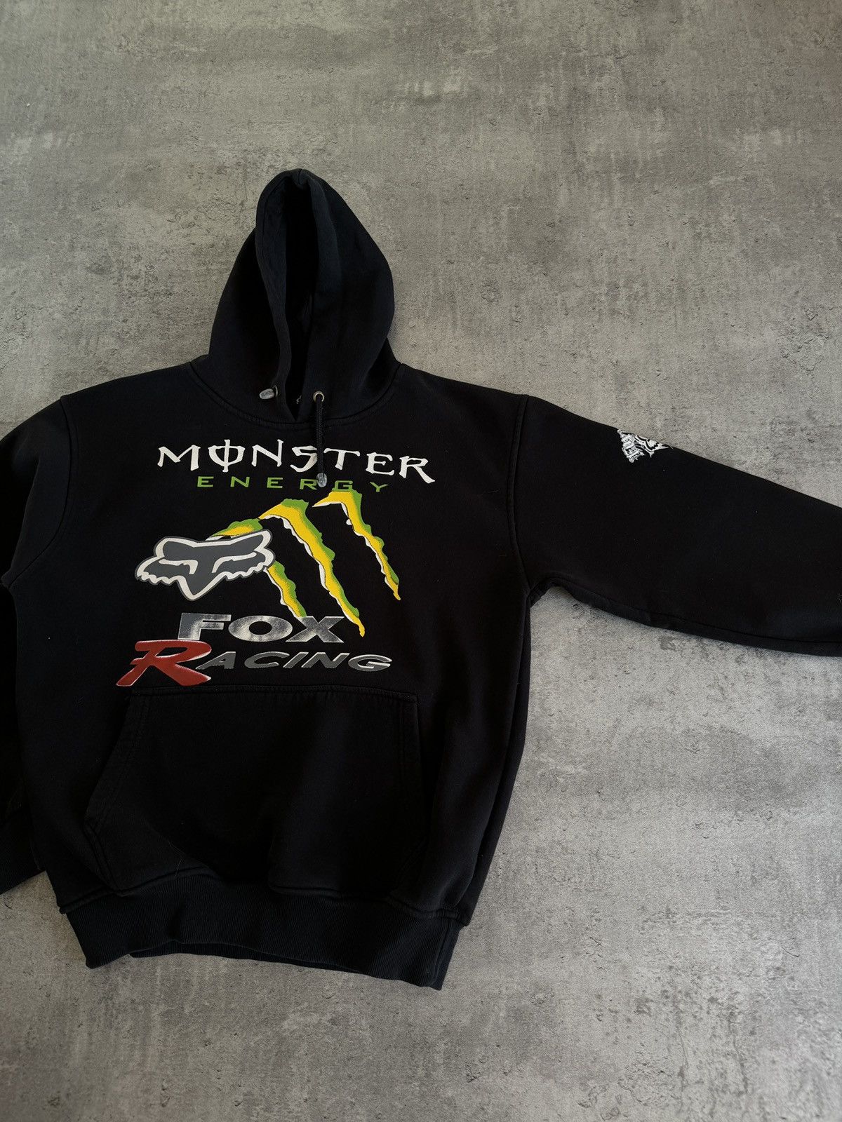 Fox Racing Monster Energy Fox Racing Boxy Hoodie Vintage Logo Print Size US L / EU 52-54 / 3 - 2 Thumbnail