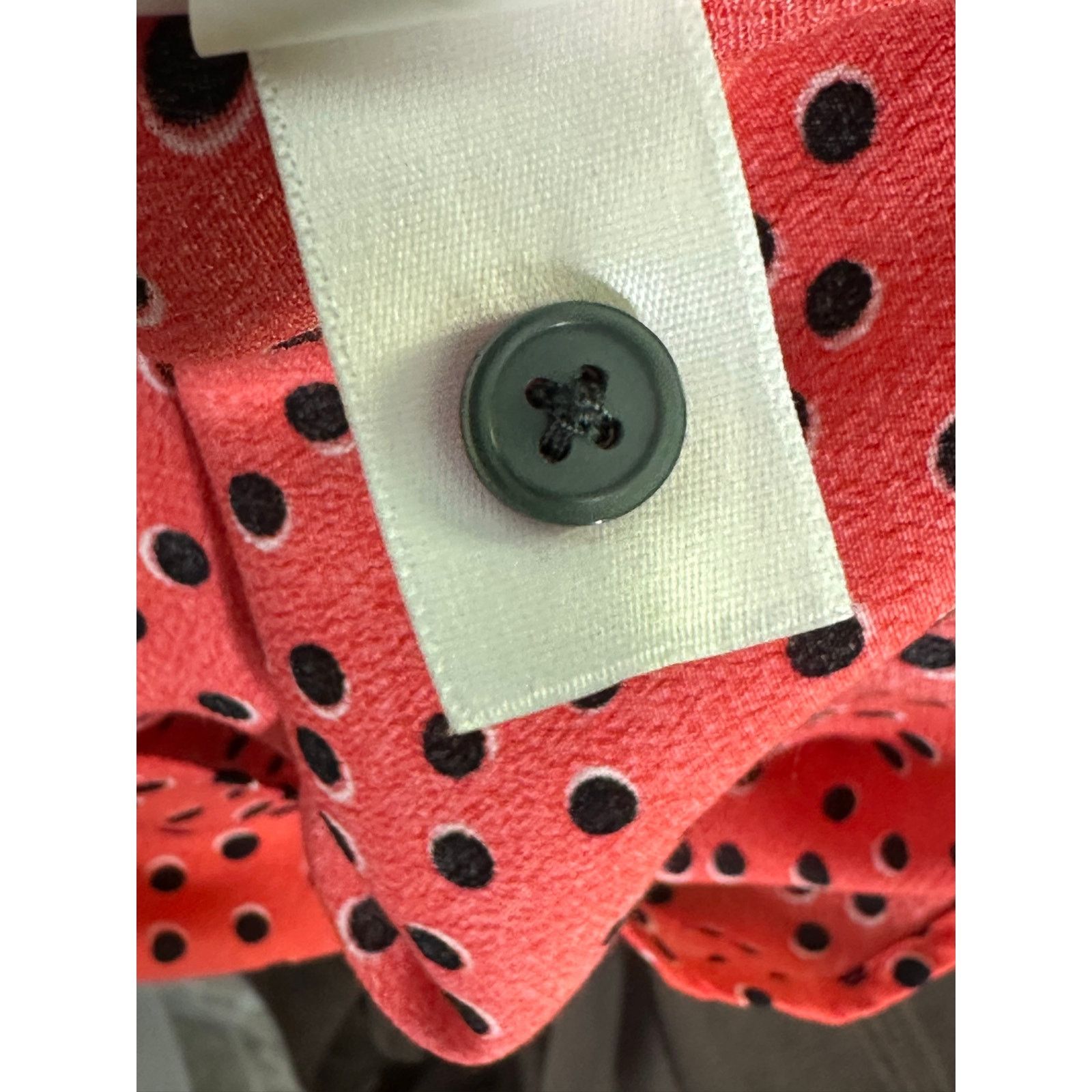 Gap Gap polka dots long sleeves off shoulder blouse size Large Size L / US 10 / IT 46 - 6 Thumbnail