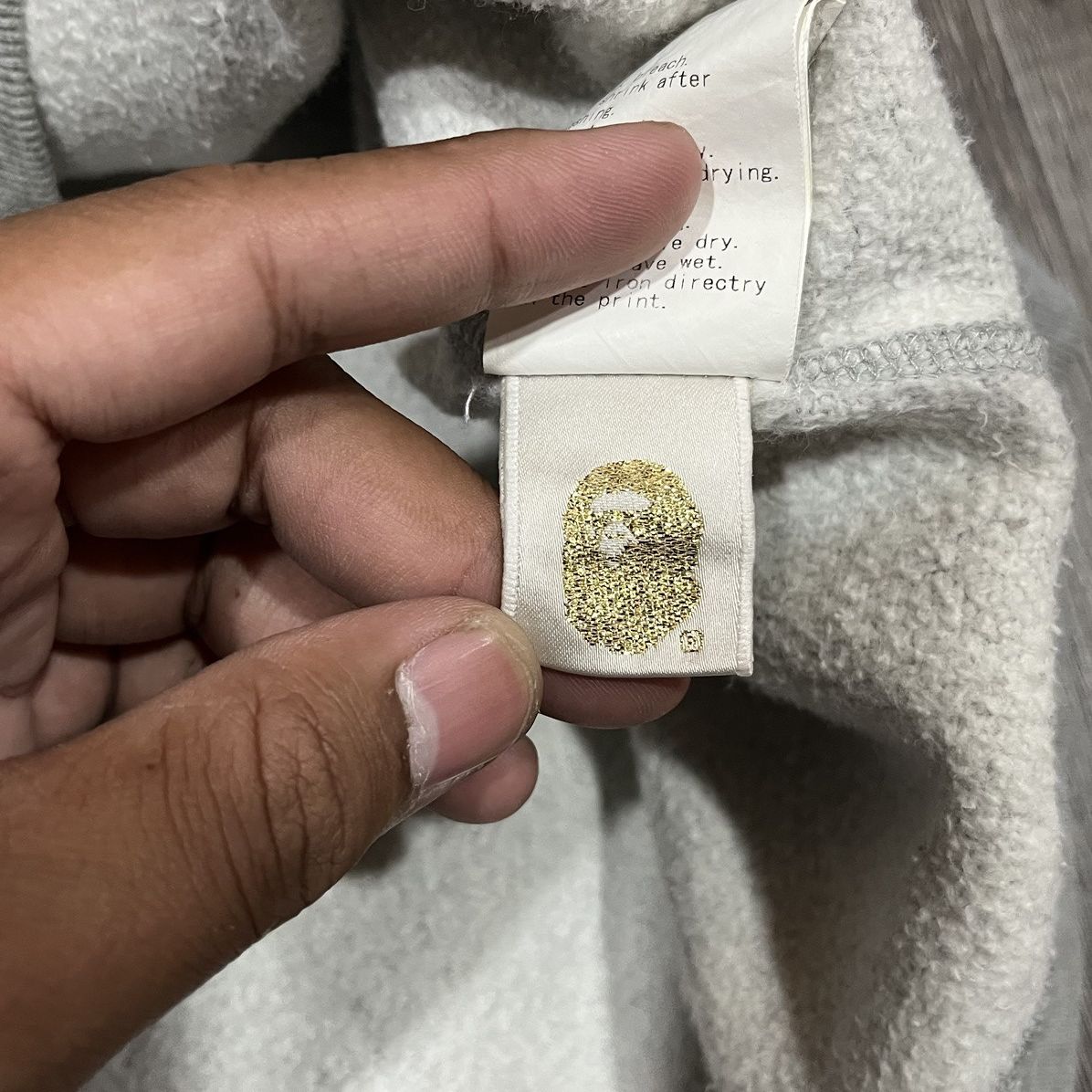 Bape A Bating Ape Pirates Store NOWHERE All Rights 1993/2001 Size US L / EU 52-54 / 3 - 11 Thumbnail