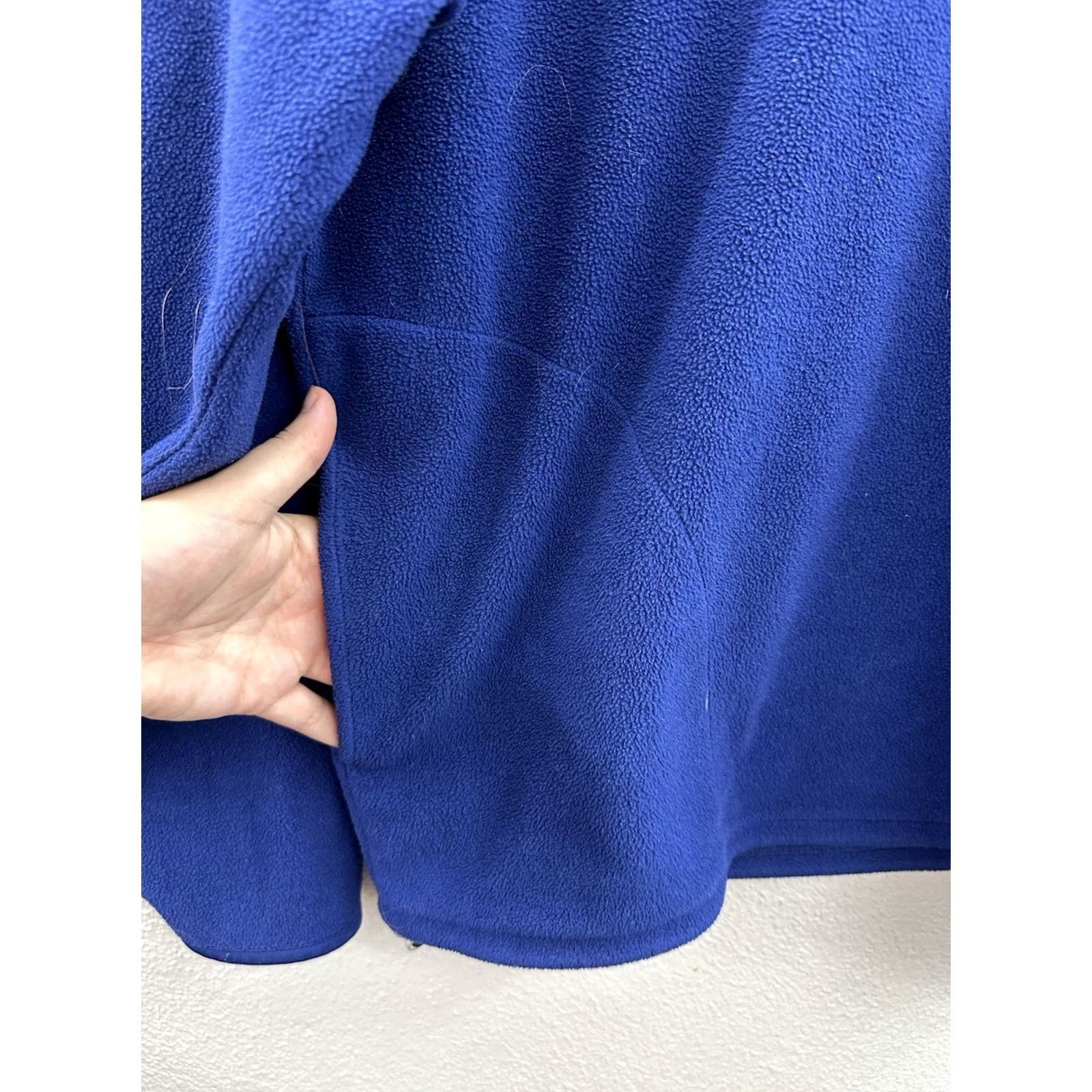 Vintage Antigua Mens Sweatshirt Blue 1/4 Zip Fleece Embroidered Size M Pullover Long Sleeve Casual 90s Style Mens Size US M / EU 48-50 / 2 - 3 Thumbnail