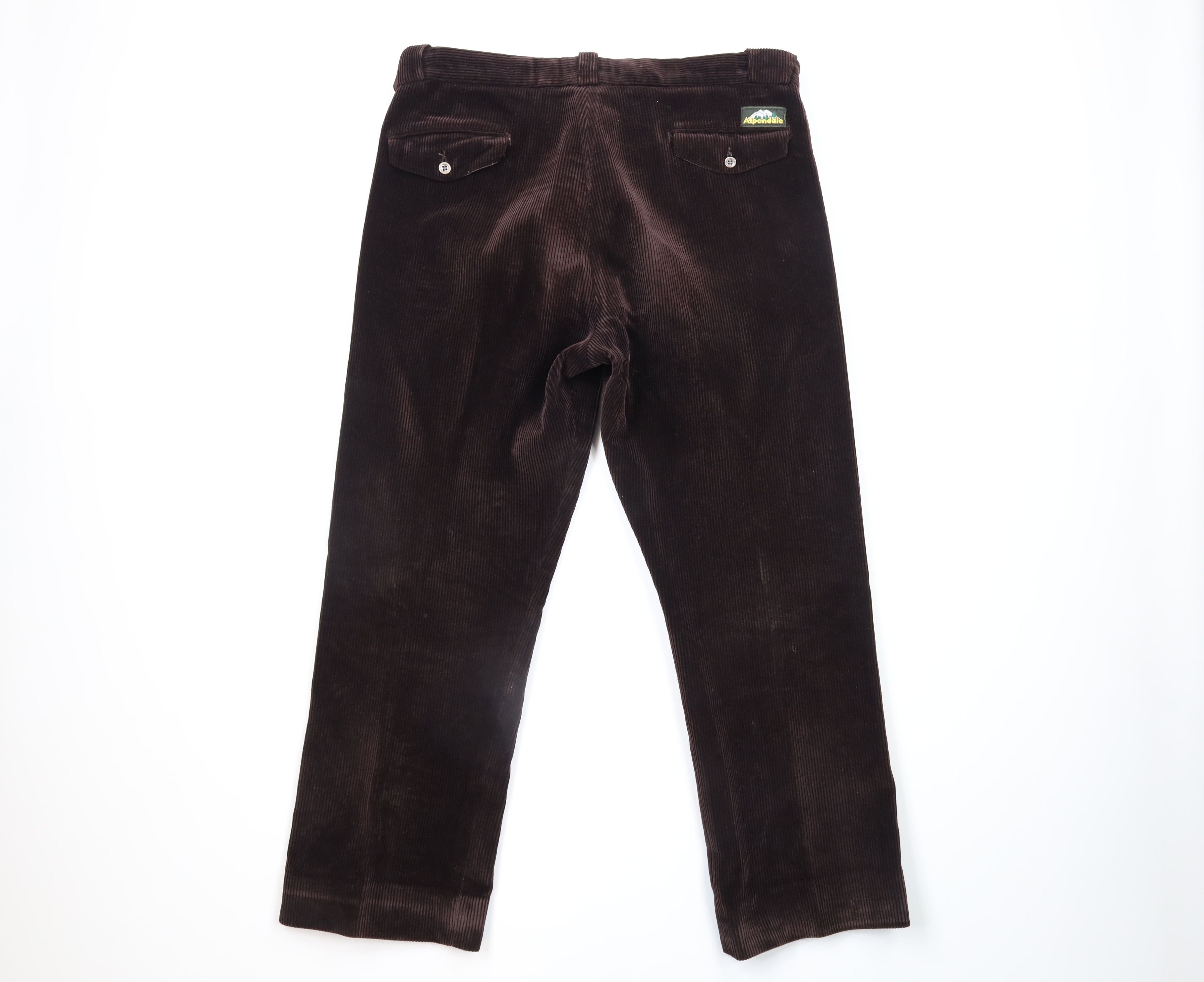 Vintage Vintage 90s Streetwear Corduroy Pants Trousers Brown Size US 38 / EU 54 - 8 Thumbnail