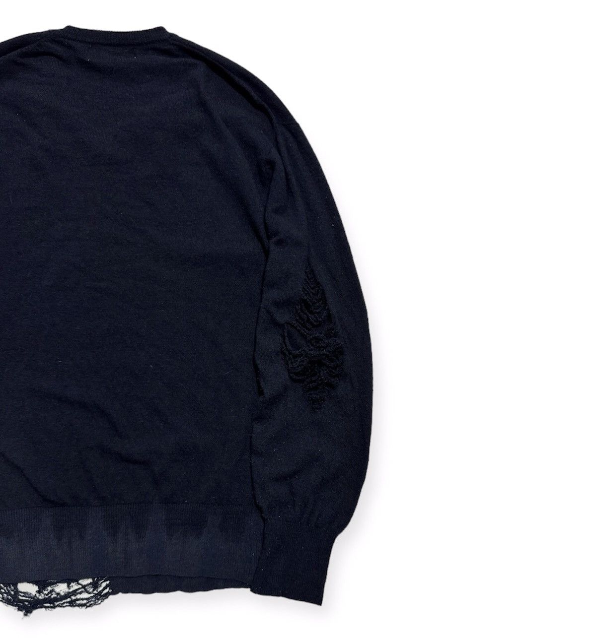 Comme des Garcons Homme Destroyed Knit Size US L / EU 52-54 / 3 - 4 Thumbnail