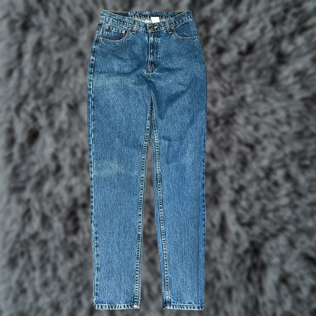 Jordache Jordache Jeans Jordache Classic Fit High Rise Jeans 9/10 Long Womens 10 Regular Blue Tapered 34 Inseam 45 Total Length 11 Rise 6 Thigh 12 MS10703 Size 32" / US 10 / IT 46 - 1 Thumbnail