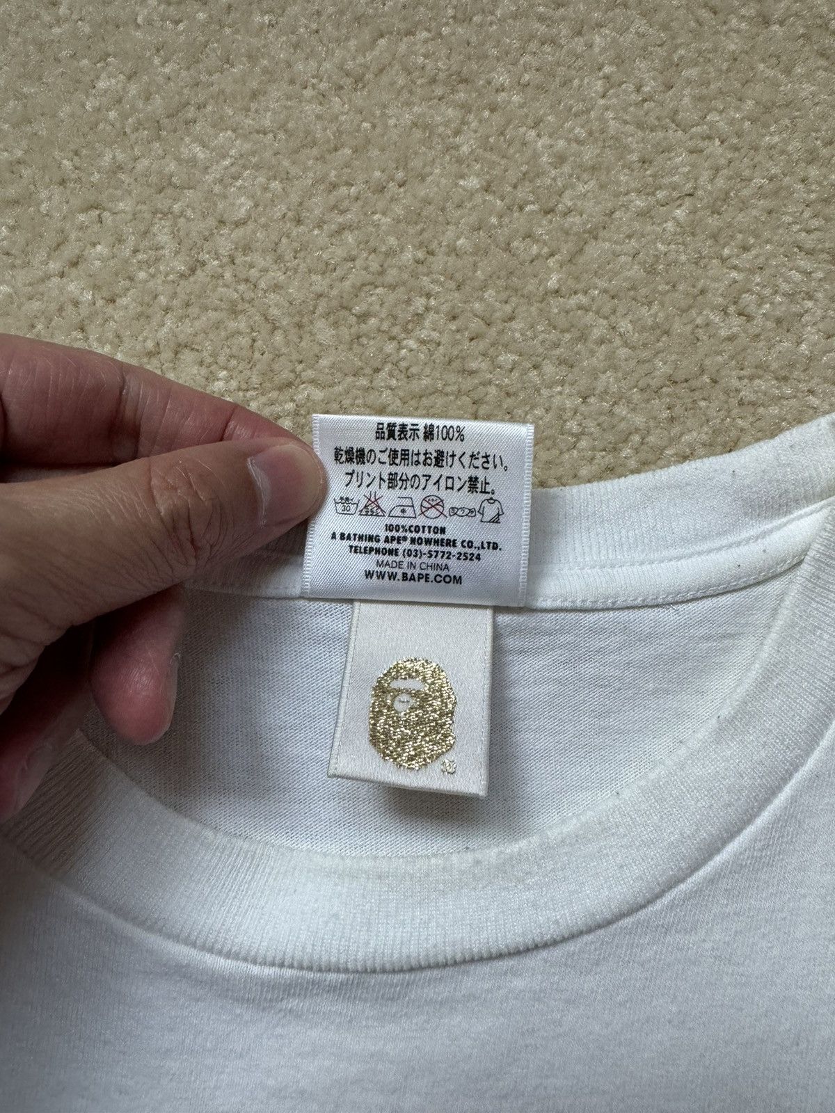 Bape Bape Signature T-Shirt Size US M / EU 48-50 / 2 - 4 Thumbnail