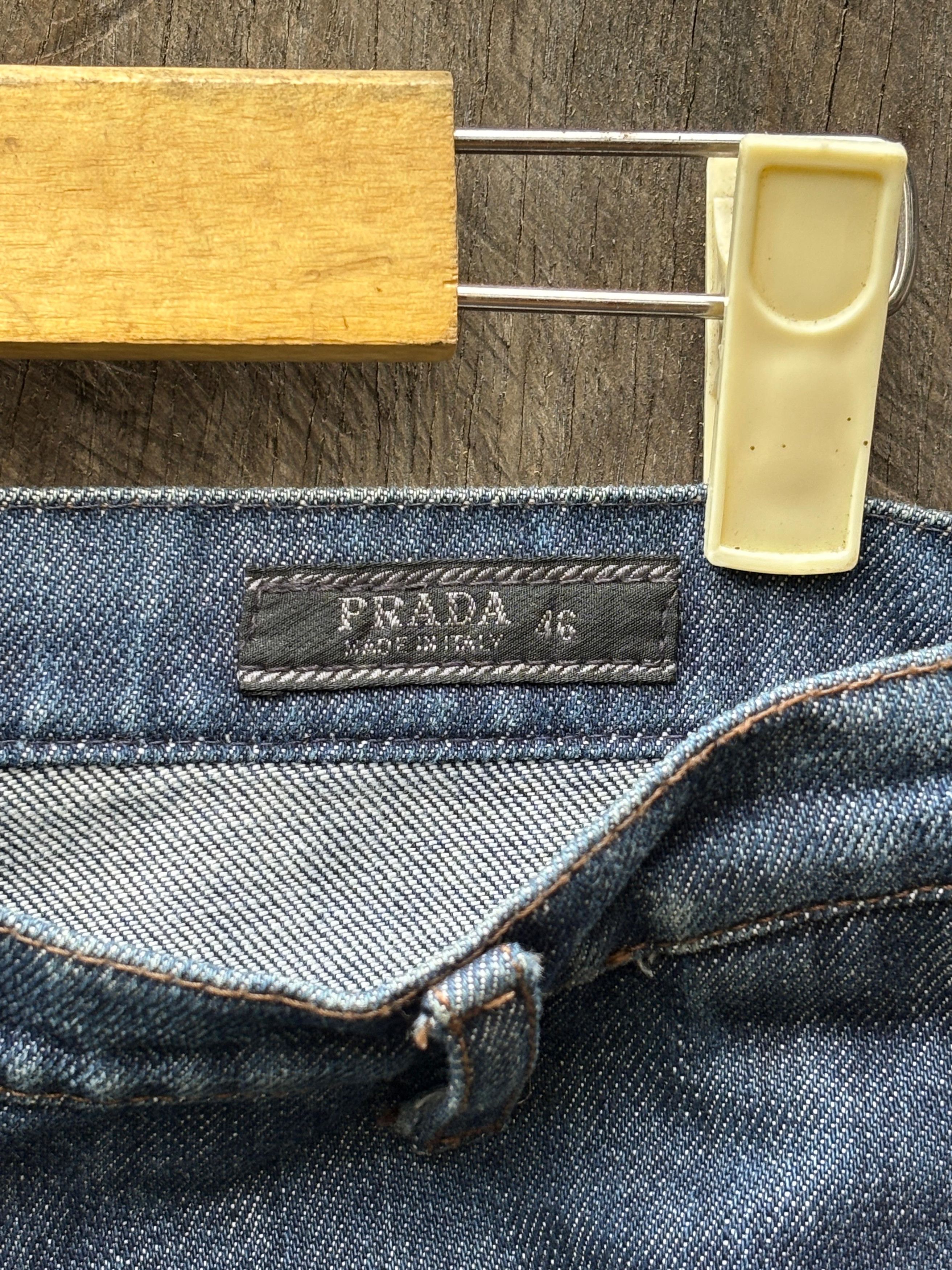 PRADA 【MADE ITALY】 ワイドスラックス Prada × Vintage Vintage
