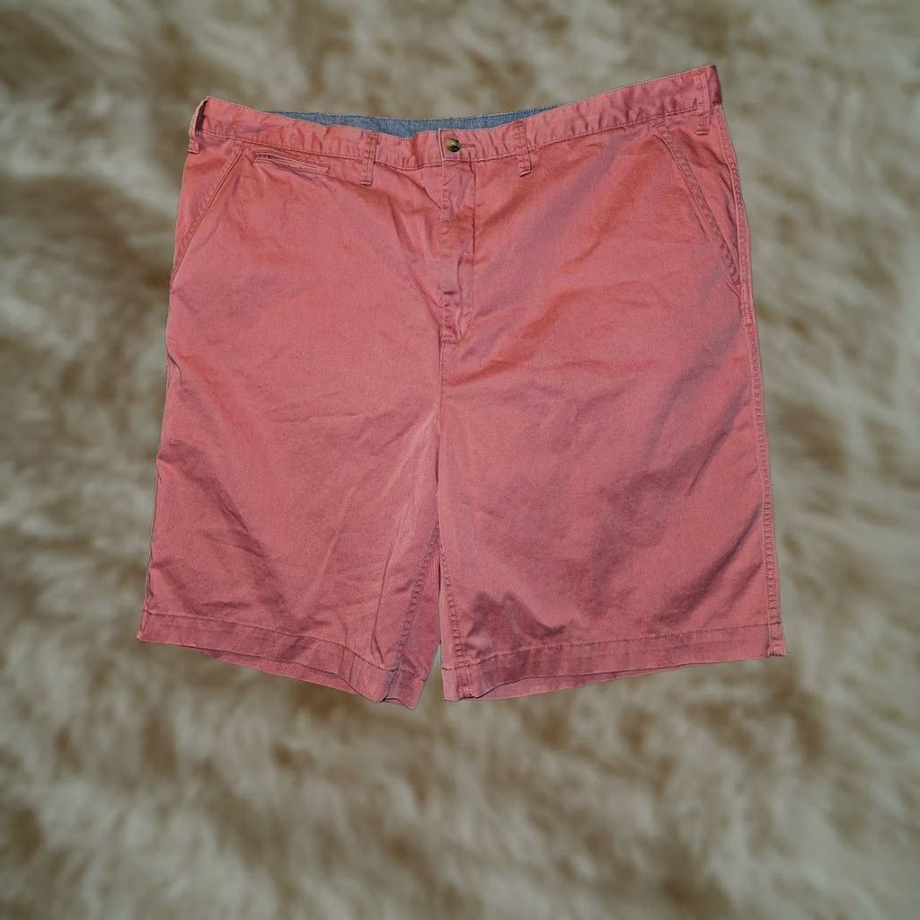 Polo Ralph Lauren Polo Ralph Lauren Chino Shorts Men 42 Relaxed Mauve Casual Preppy Logo Zipper Button Inseam 9 Size US XL / EU 56 / 4 - 1 Thumbnail