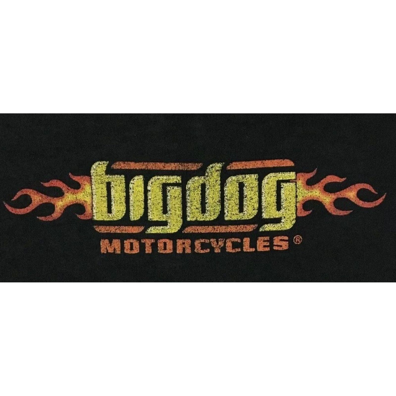Thrasher VINTAGE Big Dog Motorcycles Shirt M Mens Distressed 90s Harley Grunge Biker Rock Punk Black Size US M / EU 48-50 / 2 - 4 Thumbnail