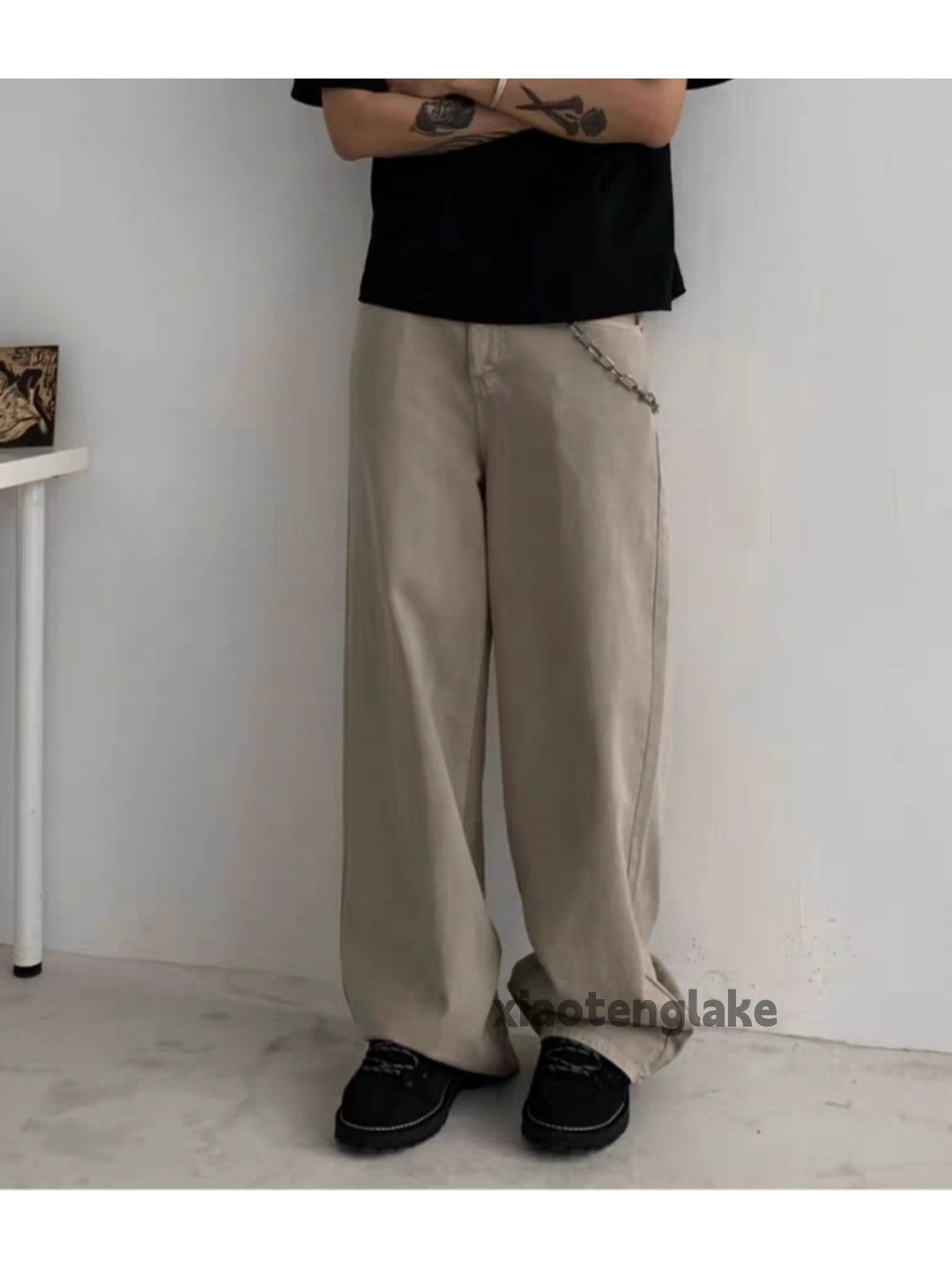 Jean × Vintage washed faded cleanfit yuppie loose baggy jeans Size US 26 / EU 42 - 9 Thumbnail
