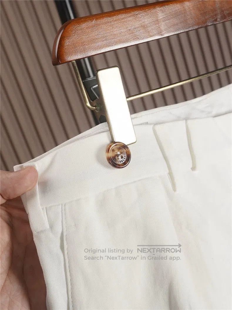 Brunello Cucinelli Brunello Cucinelli Linen Long Pants Size US 38 / EU 54 - 5 Thumbnail
