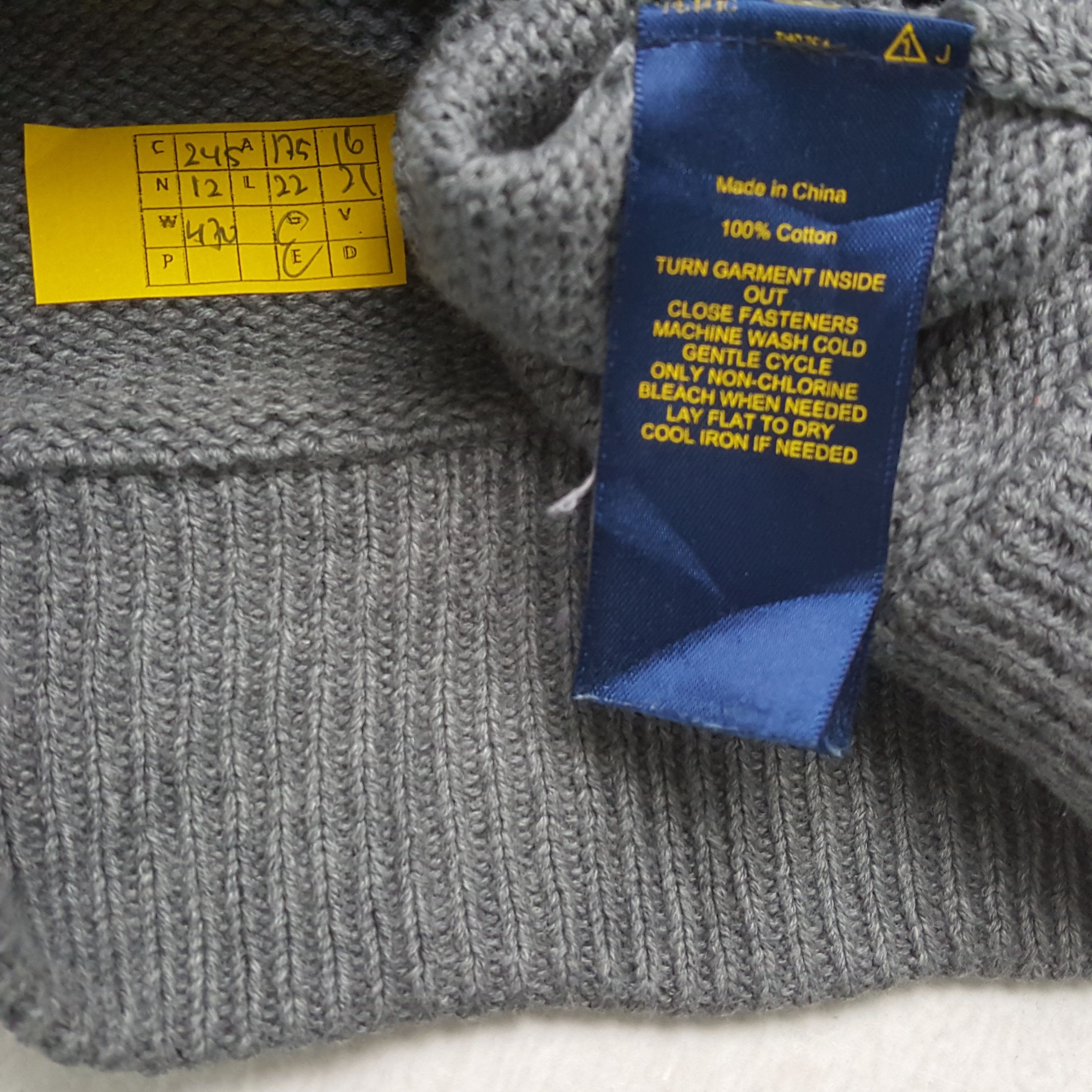 Polo Ralph Lauren × Vintage Vintage POLO by RALPH LAUREN Fashion Brand Sweater Size S / US 4 / IT 40 - 6 Thumbnail