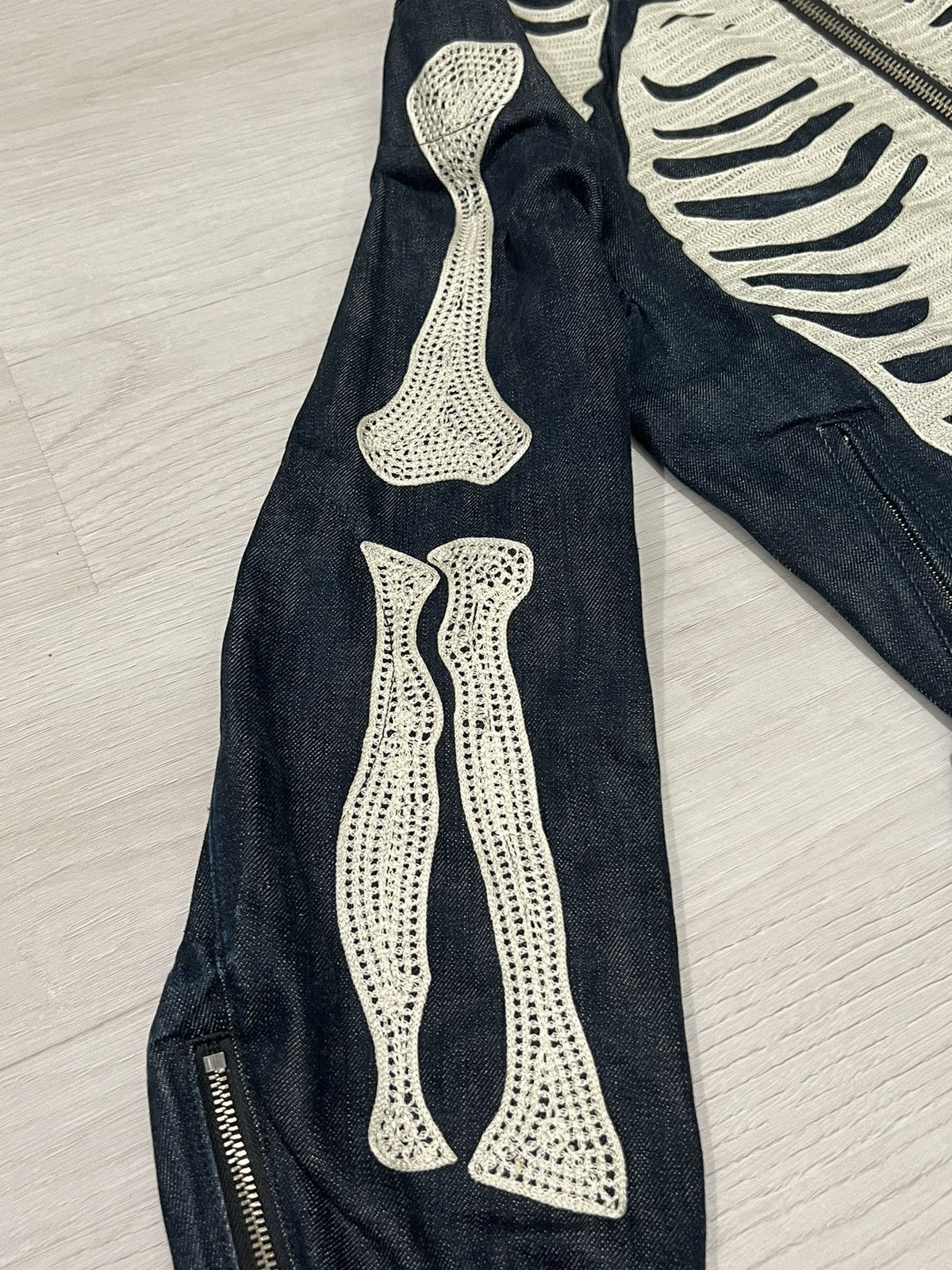 Kapital Kapital Kountry Bones Denim JKT Size US XL / EU 56 / 4 - 7 Thumbnail
