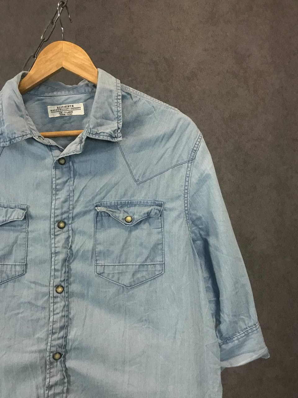 Allsaints Allsaints designer shirt Size US XL / EU 56 / 4 - 2 Thumbnail