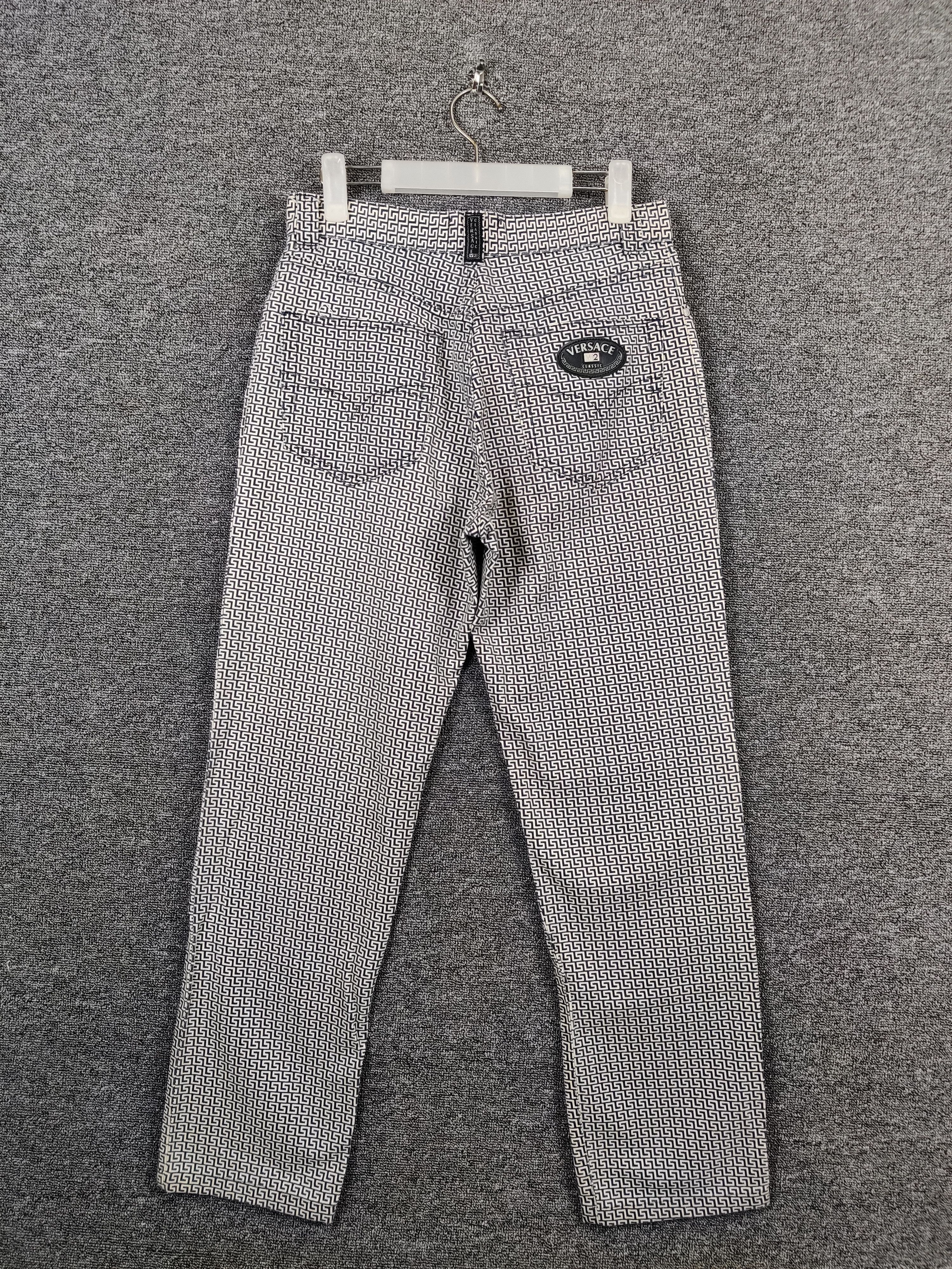 Versace Versace Classic V2 Monogram Trousers Loose Fit Pants Size US 31 - 7 Thumbnail