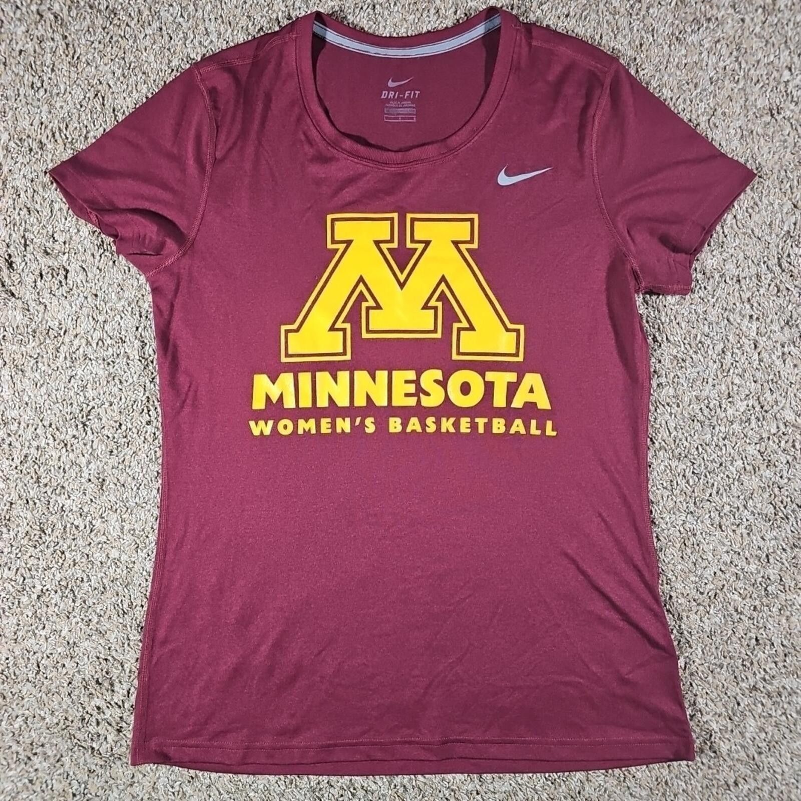 Nike Nike Drifit Minnesota Womens Basketball Tshirt L Size ONE SIZE - 1 Thumbnail