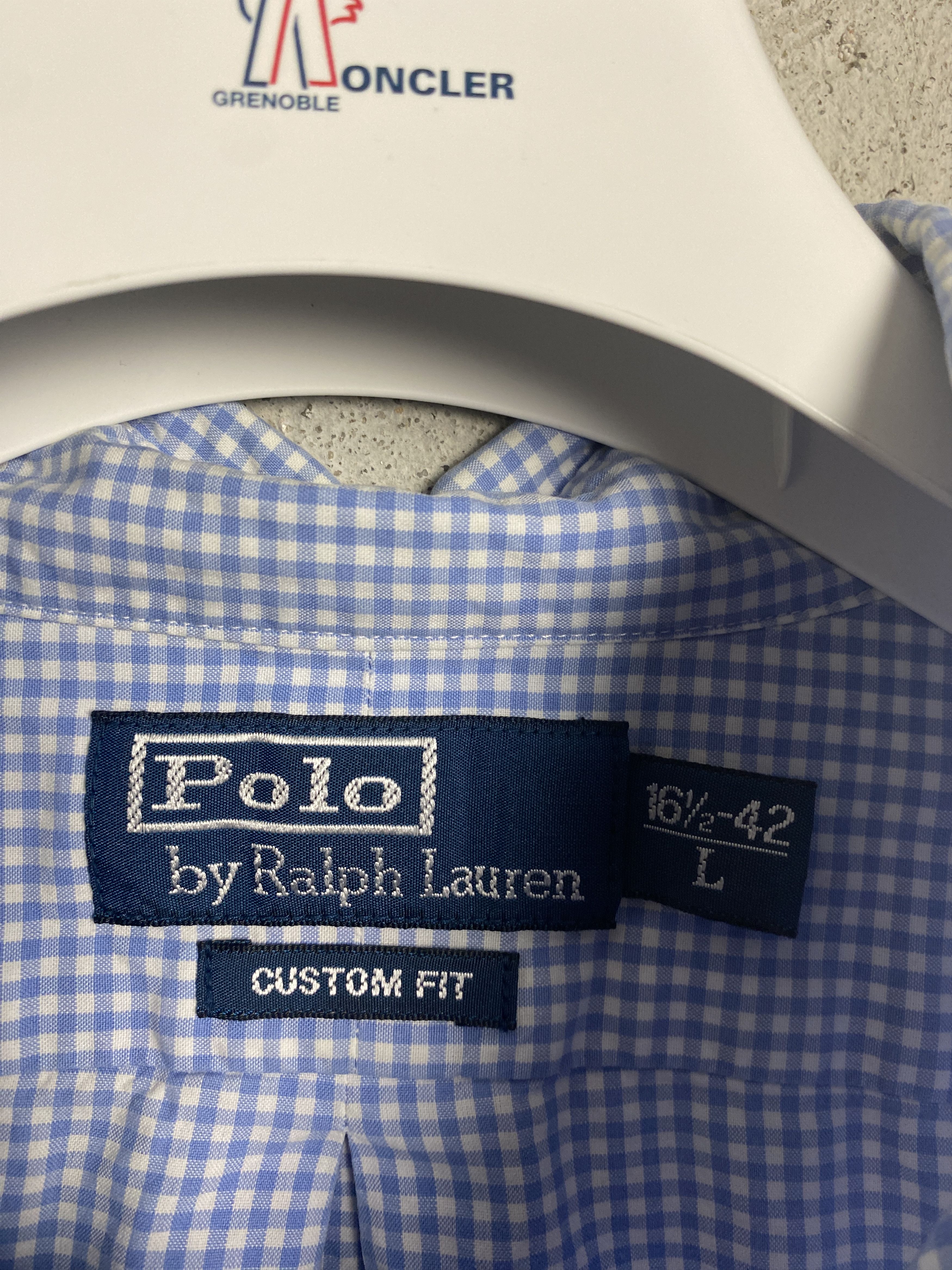 Polo Ralph Lauren Polo Ralph Lauren checked shirt vintage casual formal Size US L / EU 52-54 / 3 - 3 Thumbnail