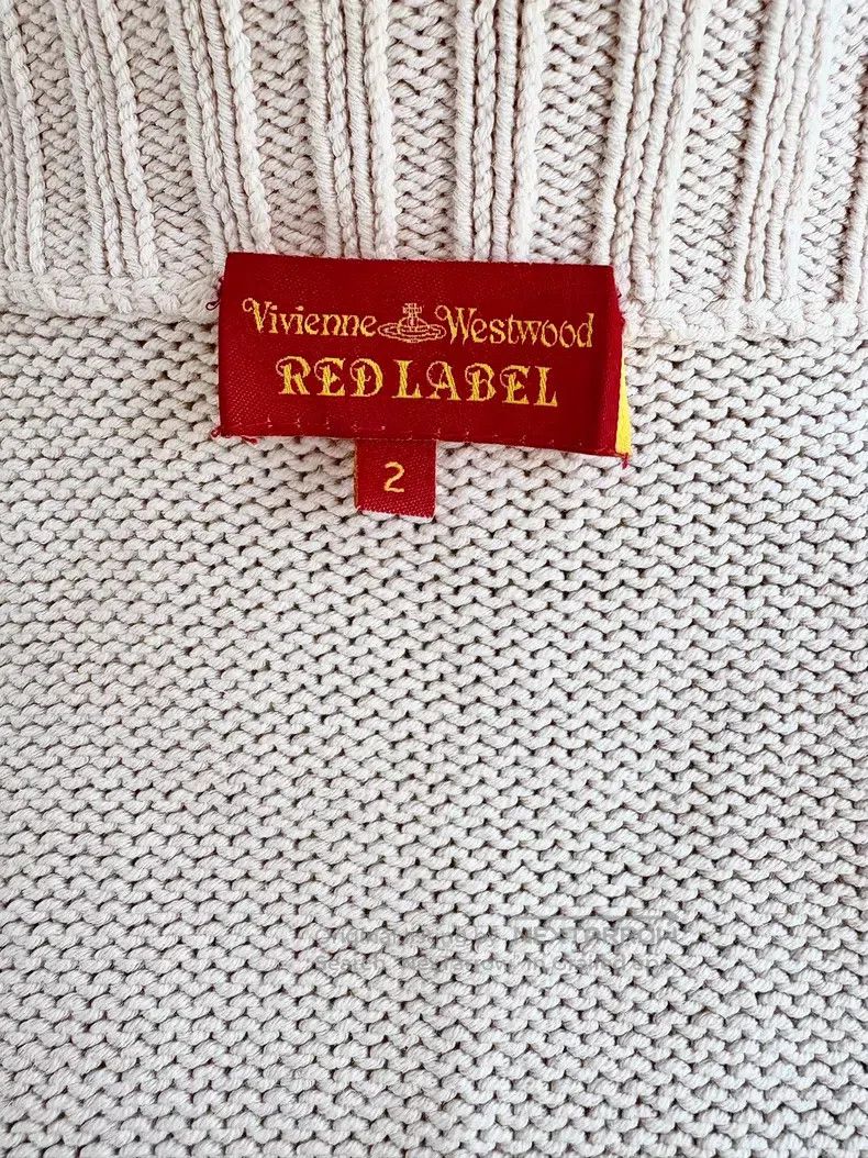 Vivienne Westwood Vivienne Westwood Saturn White Knit Cardigan Jacket Size M / US 6-8 / IT 42-44 - 7 Thumbnail