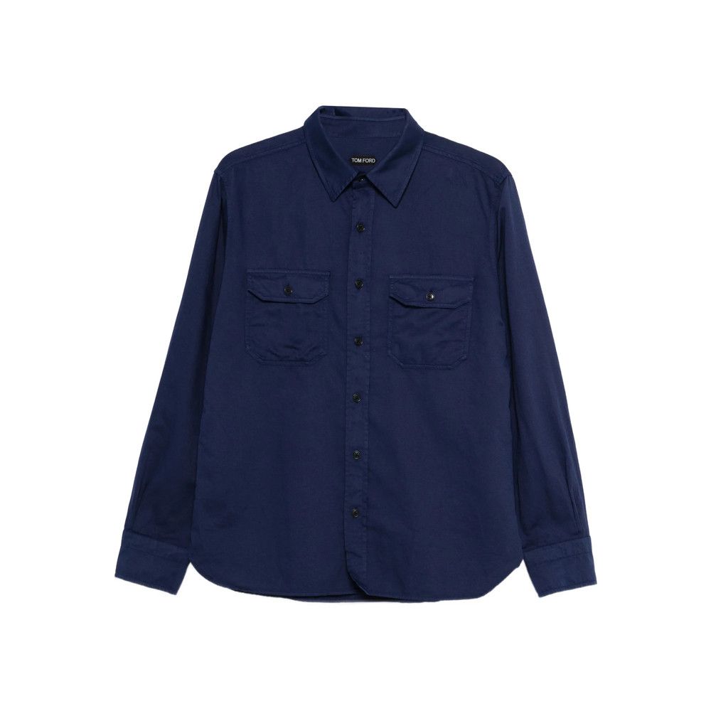 Tom Ford Tom Ford BLUE Shirts Size US XS / EU 42 / 0 - 1 Thumbnail