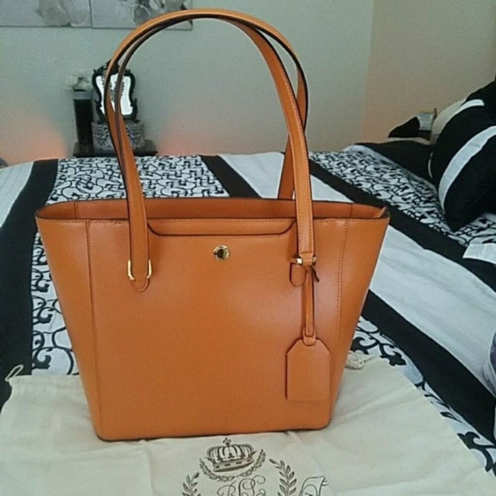 Ralph Lauren LIKE NEW - RALPH LAUREN LEATHER BAG Size ONE SIZE - 1 Thumbnail