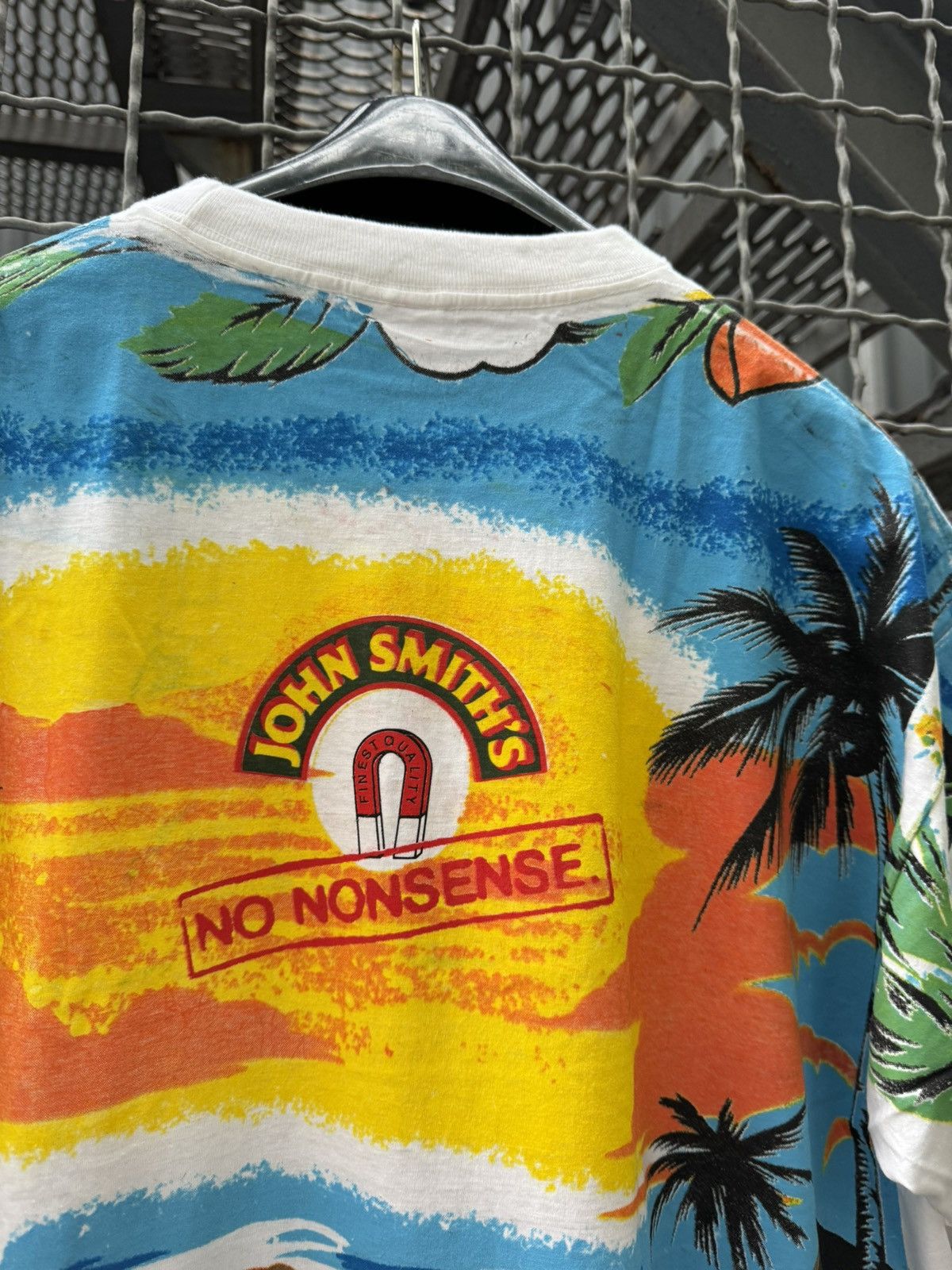 Vintage Vintage 90s John Smith Beer T Shirt Over Print Size US XL / EU 56 / 4 - 19 Thumbnail