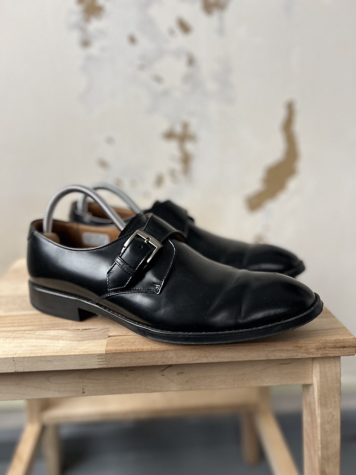 Japanese Brand × REGAL Brogues REGAL BLACK LEATHER SHOES Size US 6.5 / EU 39-40 - 4 Thumbnail