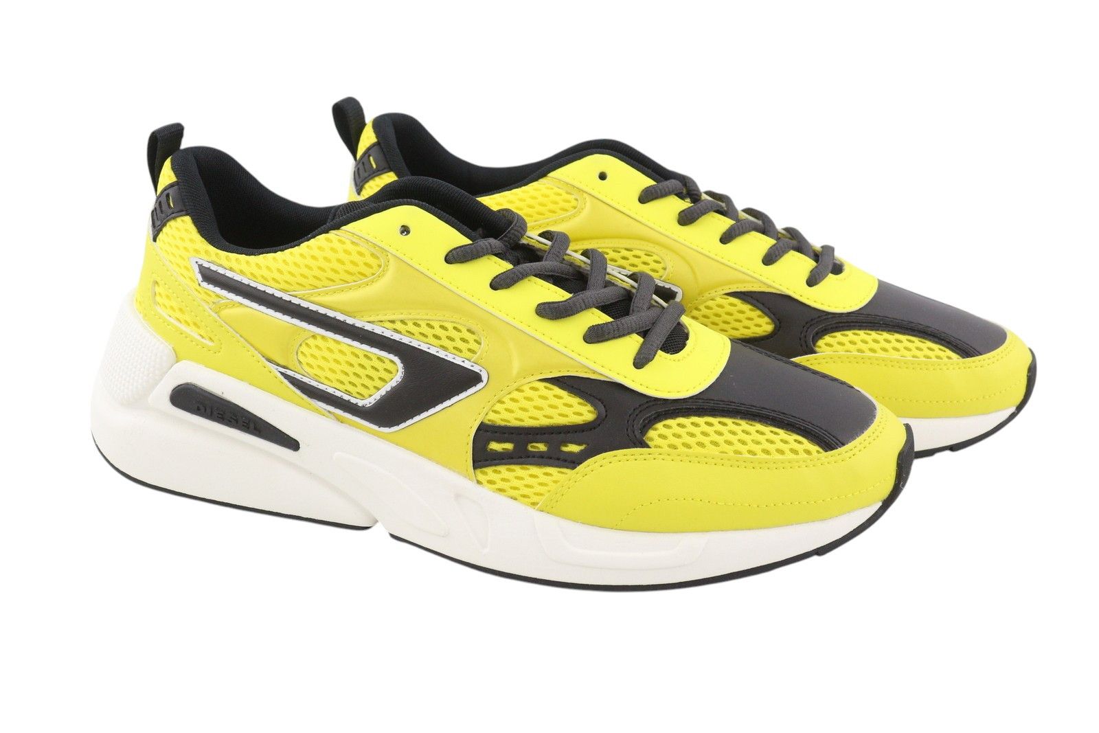 Diesel S-Serendipity Sport Men Sneakers EU42 Yellow Lace Up 41116 Size US 9 / EU 42 - 2 Thumbnail