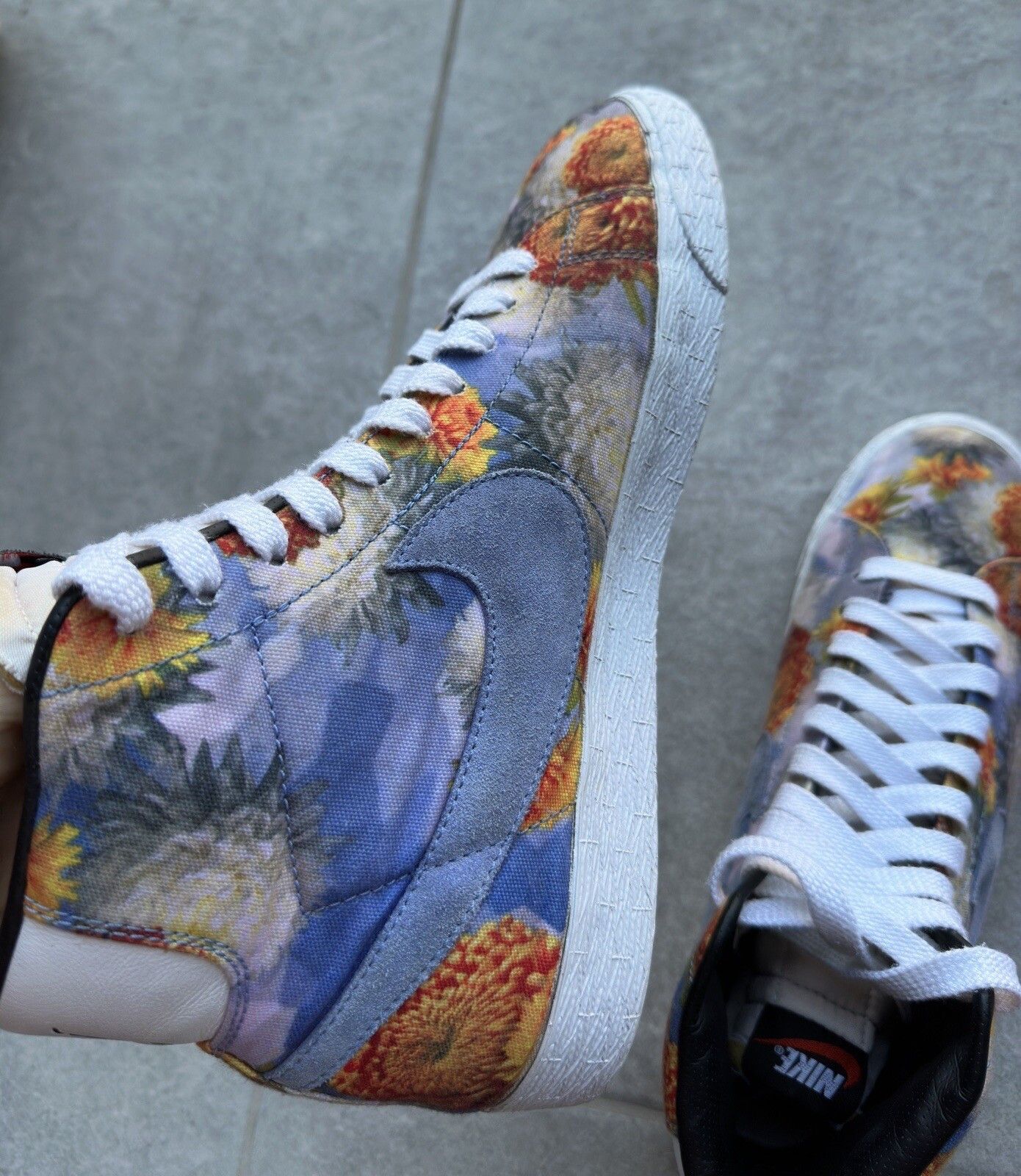 Nike Nike Blazer Mid Floral Pack Rare Chicago Mens US-10 Size US 10 / EU 43 - 10 Thumbnail