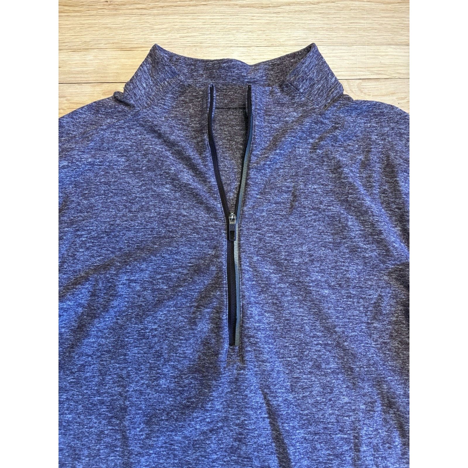 Lululemon Lululemon Mens Surge Warm 1/2 Zip Pullover Red/Gray S Size US S / EU 44-46 / 1 - 4 Thumbnail