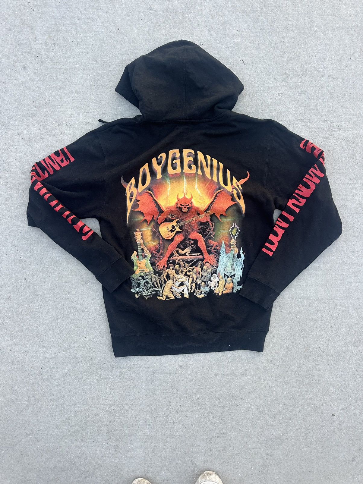 Vintage Boygenius Hoodie Black size medium Size US M / EU 48-50 / 2 - 2 Thumbnail
