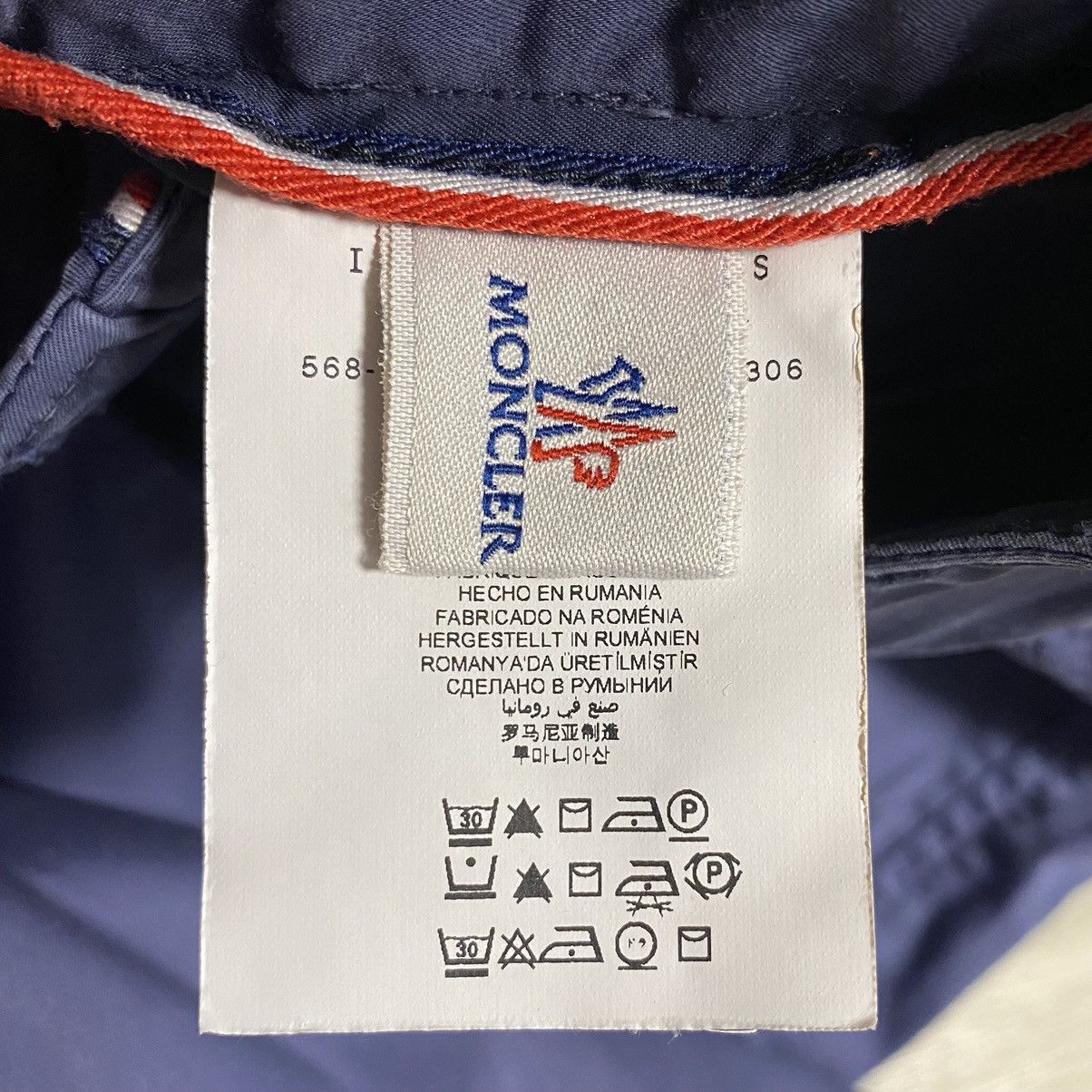 Moncler Grenoble Moncler Grenoble Garment Dyed Navy Trousers Pants Pantalone Size 27" / US 4 / IT 40 - 12 Thumbnail