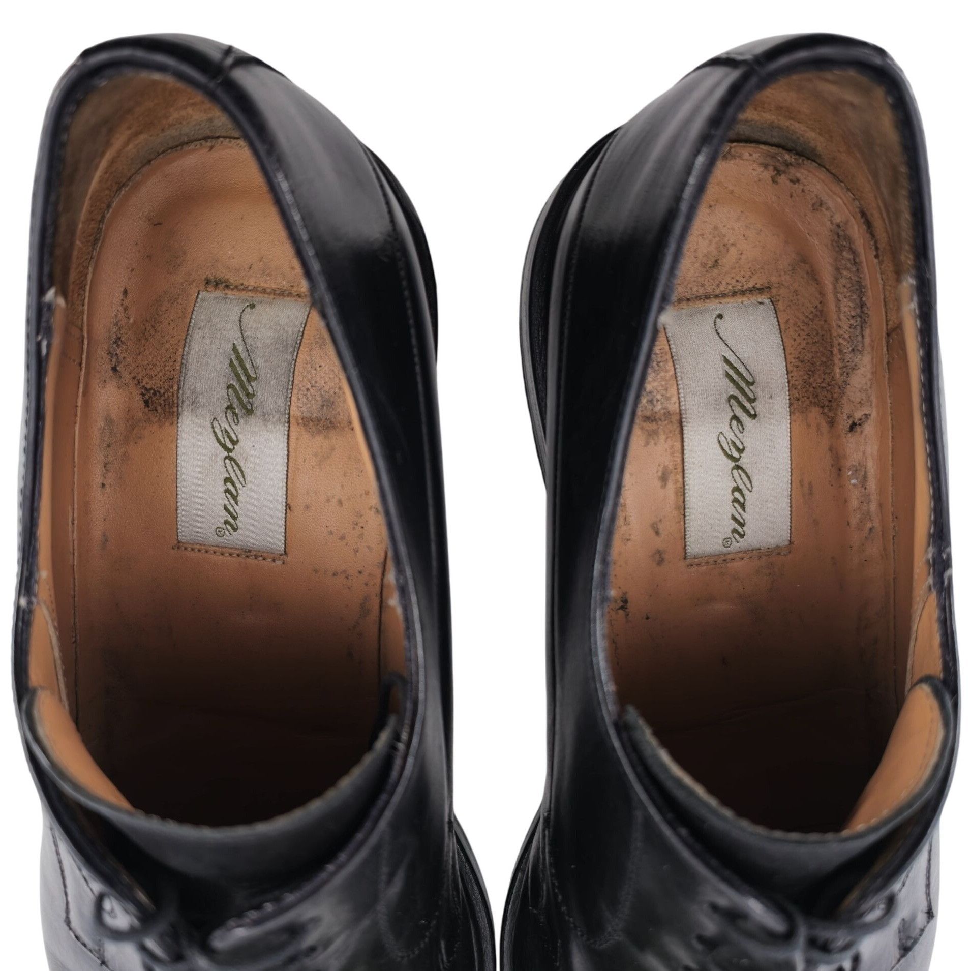 Mezlan Mezlan Spain Mens size 11 Dress Shoes Black Leather Cap-toe Size US 11 / EU 44 - 5 Thumbnail