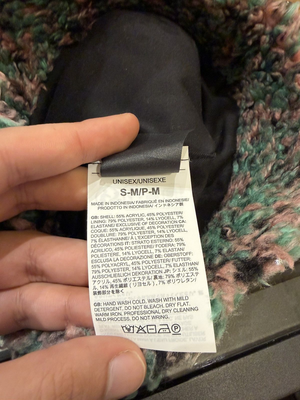 Supreme × The North Face The North Face x Supreme High Pile Fleece Beanie Size ONE SIZE - 5 Thumbnail