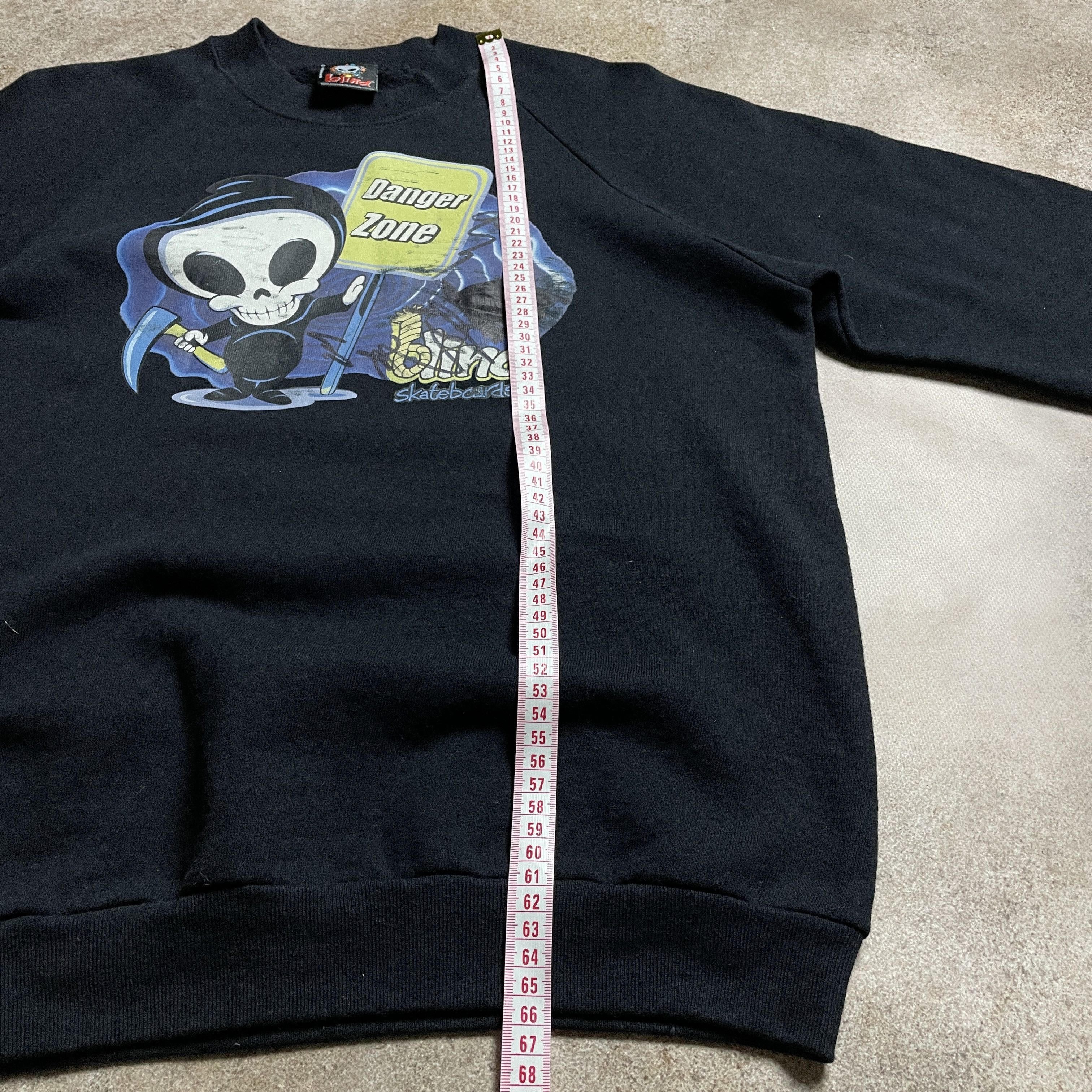 Blind Skateboards ☠️ BLIND Skateboards Vintage Early 2000s Graphic Sweatshirt Size US M / EU 48-50 / 2 - 10 Thumbnail