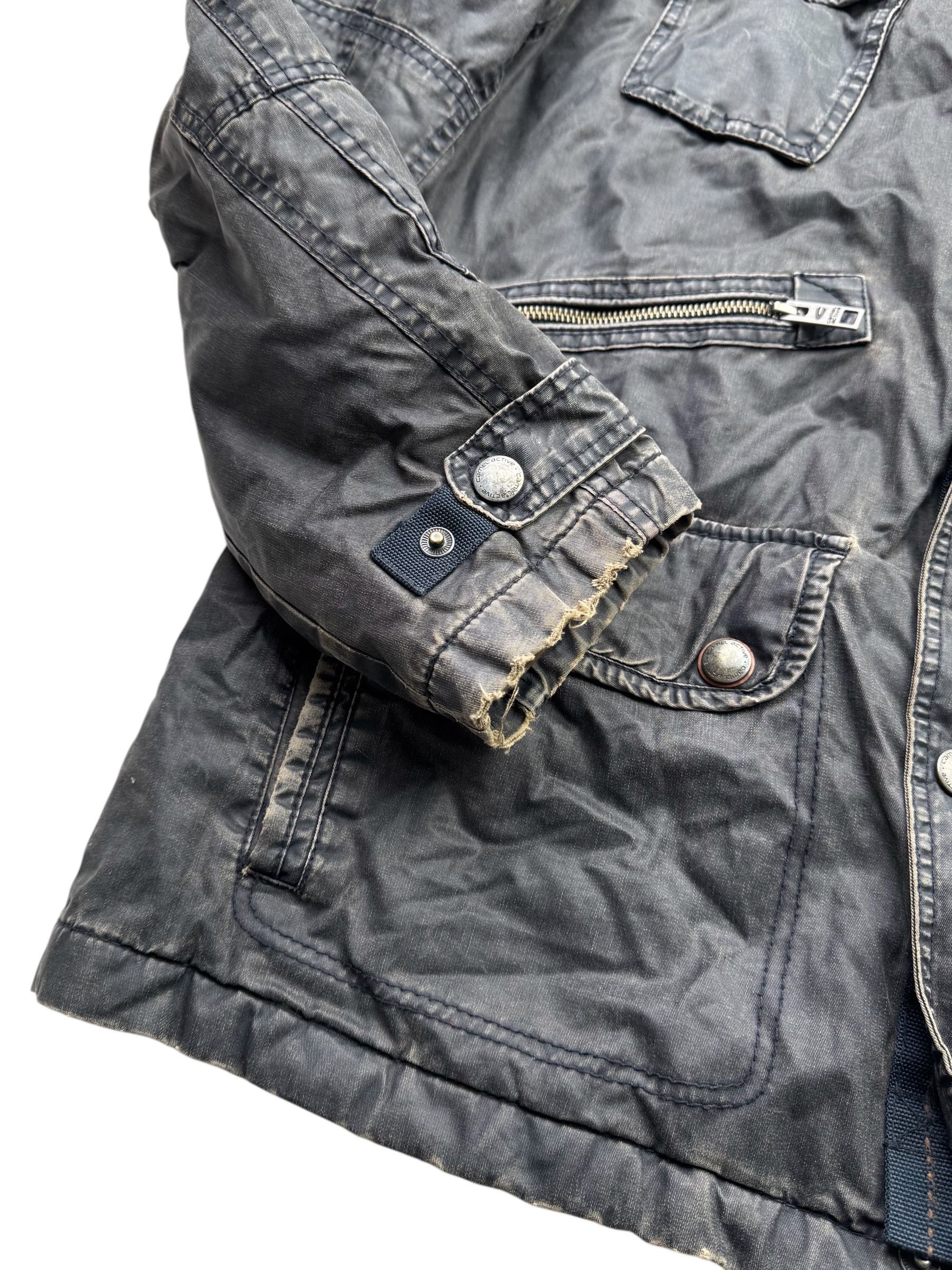 Japanese Brand Y2K Washed and Distressed Jacket W36(V9) Size US L / EU 52-54 / 3 - 5 Thumbnail
