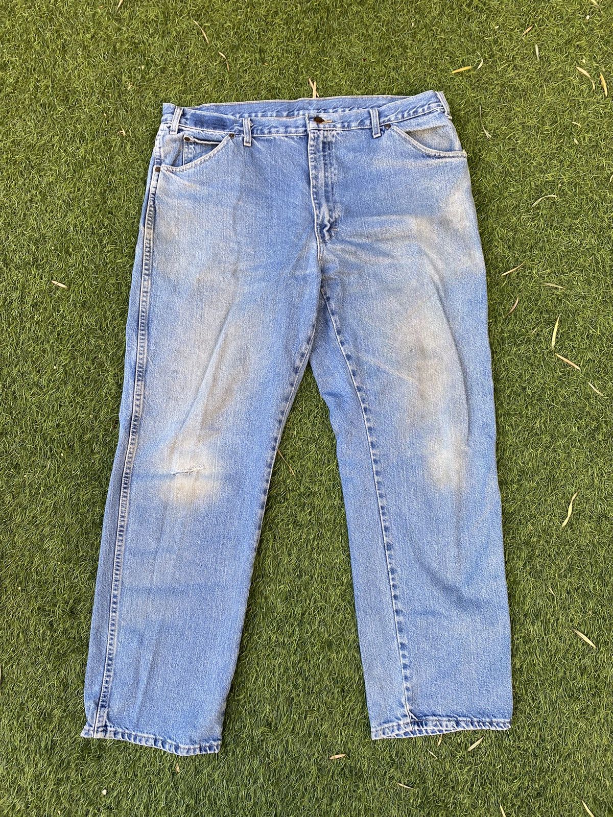 Dickies × Vintage Vintage Blue Deniem Dickies Size US 35 - 1 Thumbnail