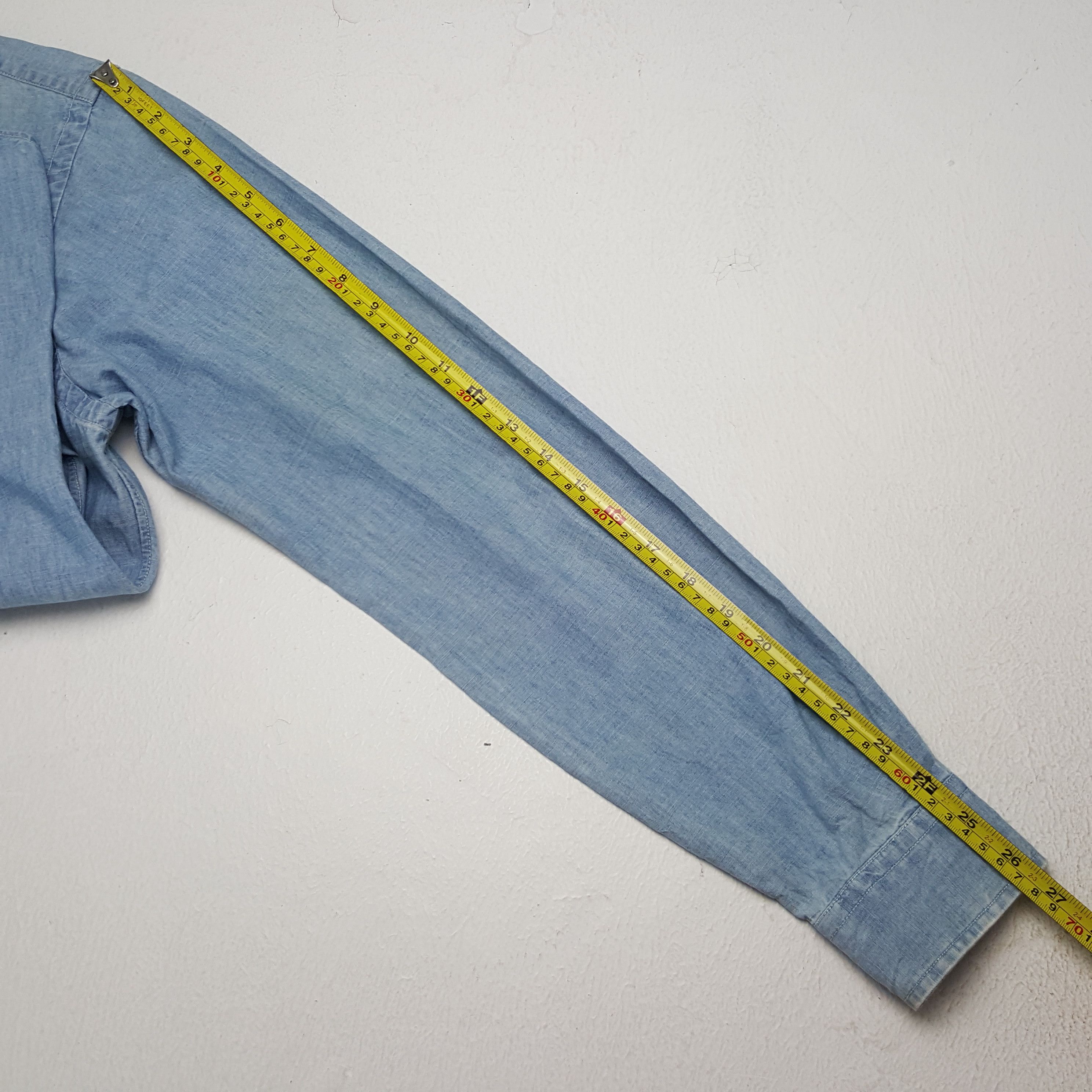 Polo Ralph Lauren × Ralph Lauren × Vintage Vintage Polo Ralph Lauren Denim Button Up Shirt Size US M / EU 48-50 / 2 - 6 Thumbnail